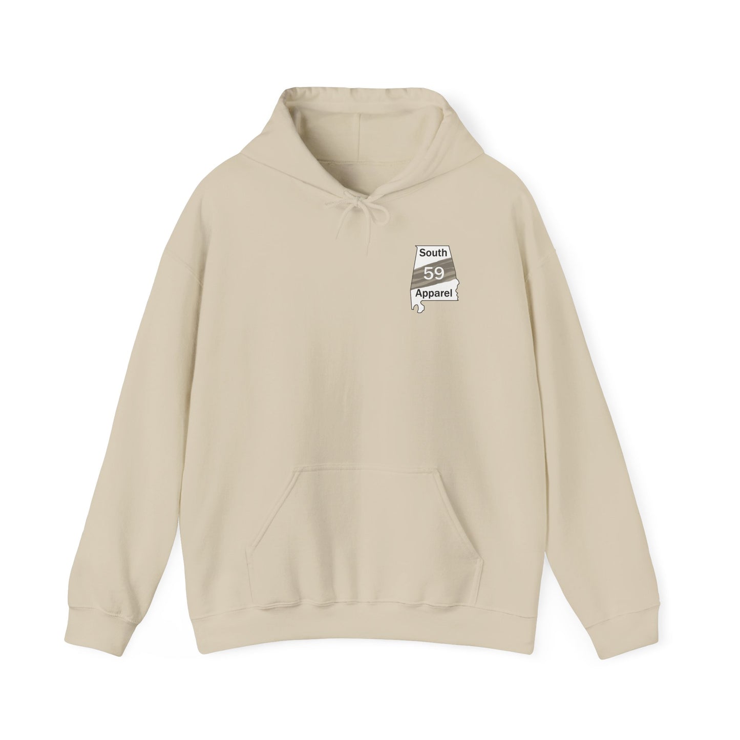 South 59 Unisex Hooded Sweatshirt - Spaniel W Vest