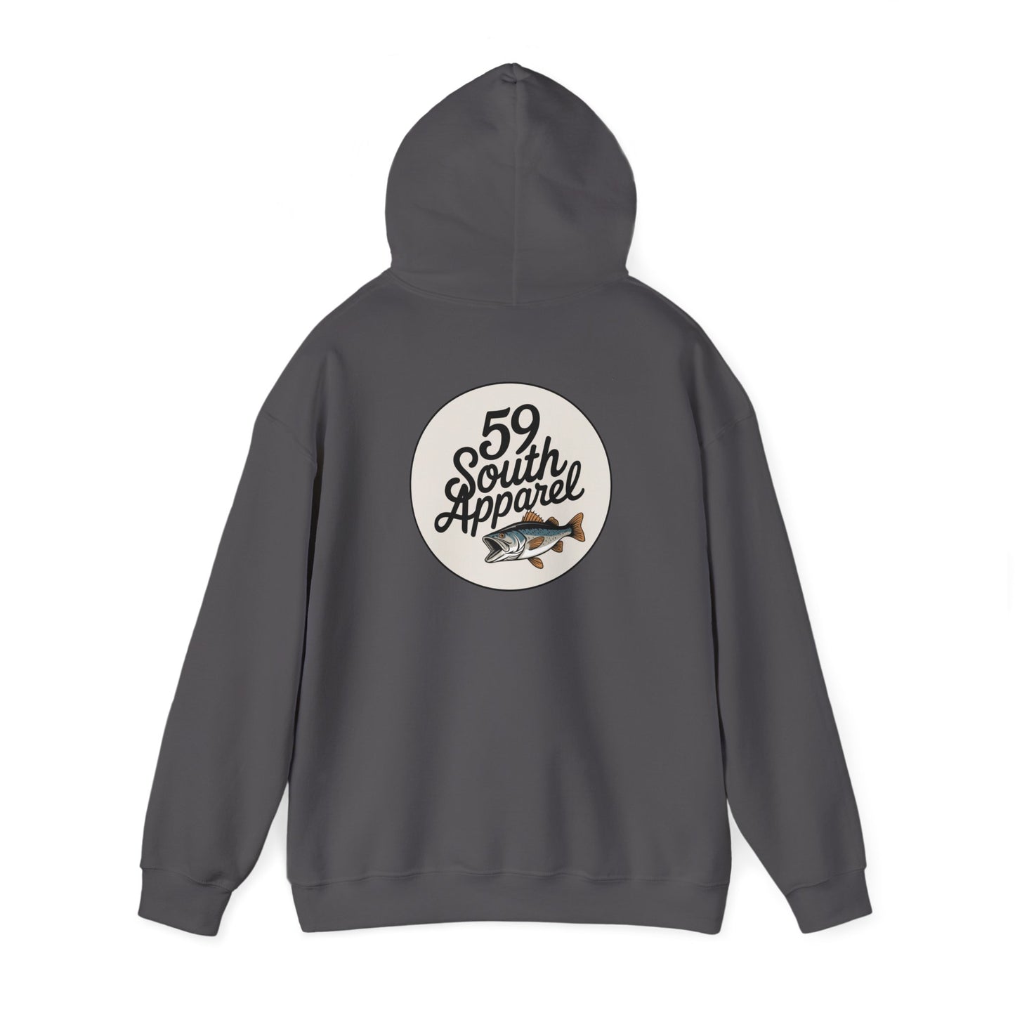 South 59 Unisex Hooded Sweatshirt - Fish Logo