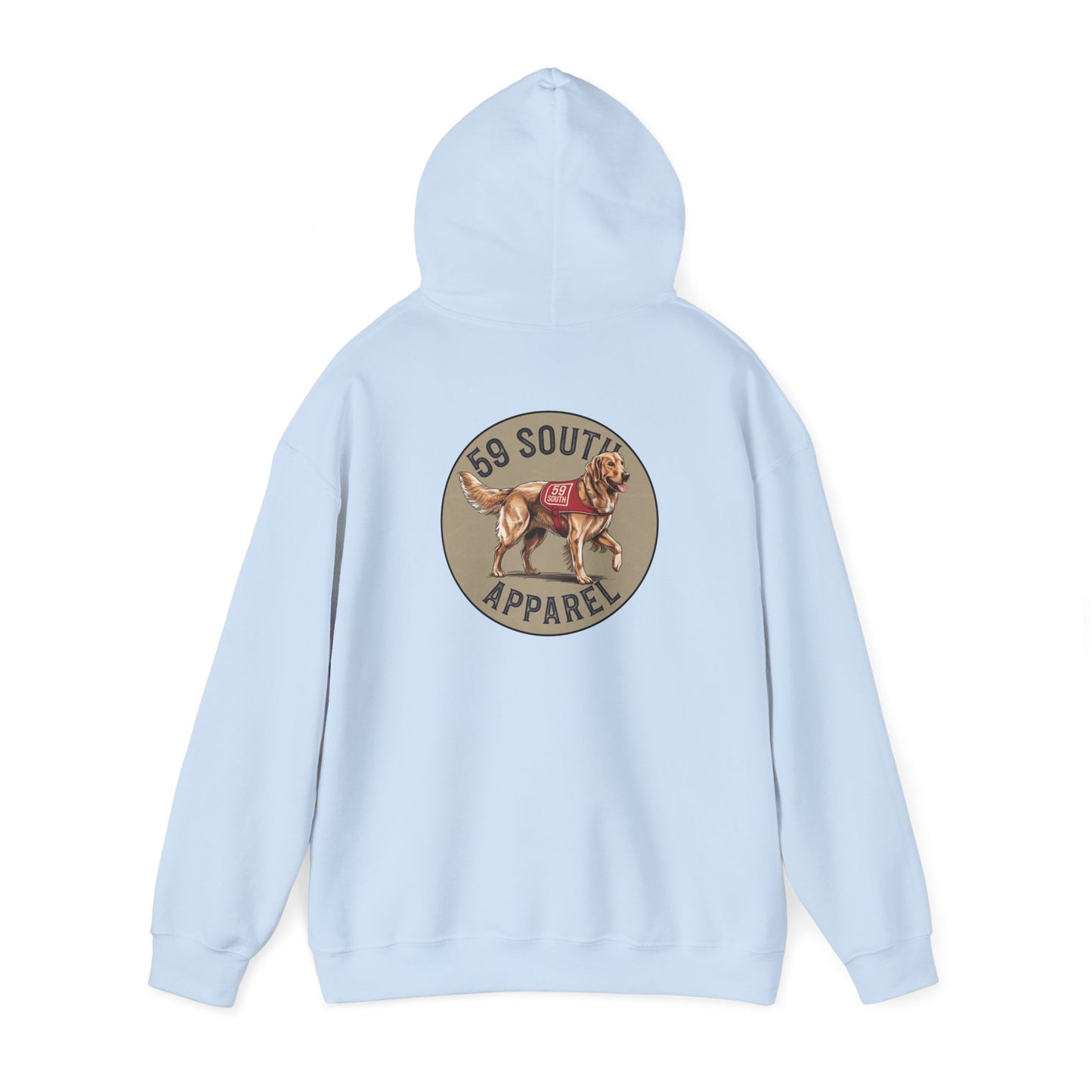 South 59 Unisex Hooded Sweatshirt - Lab w Vest 2