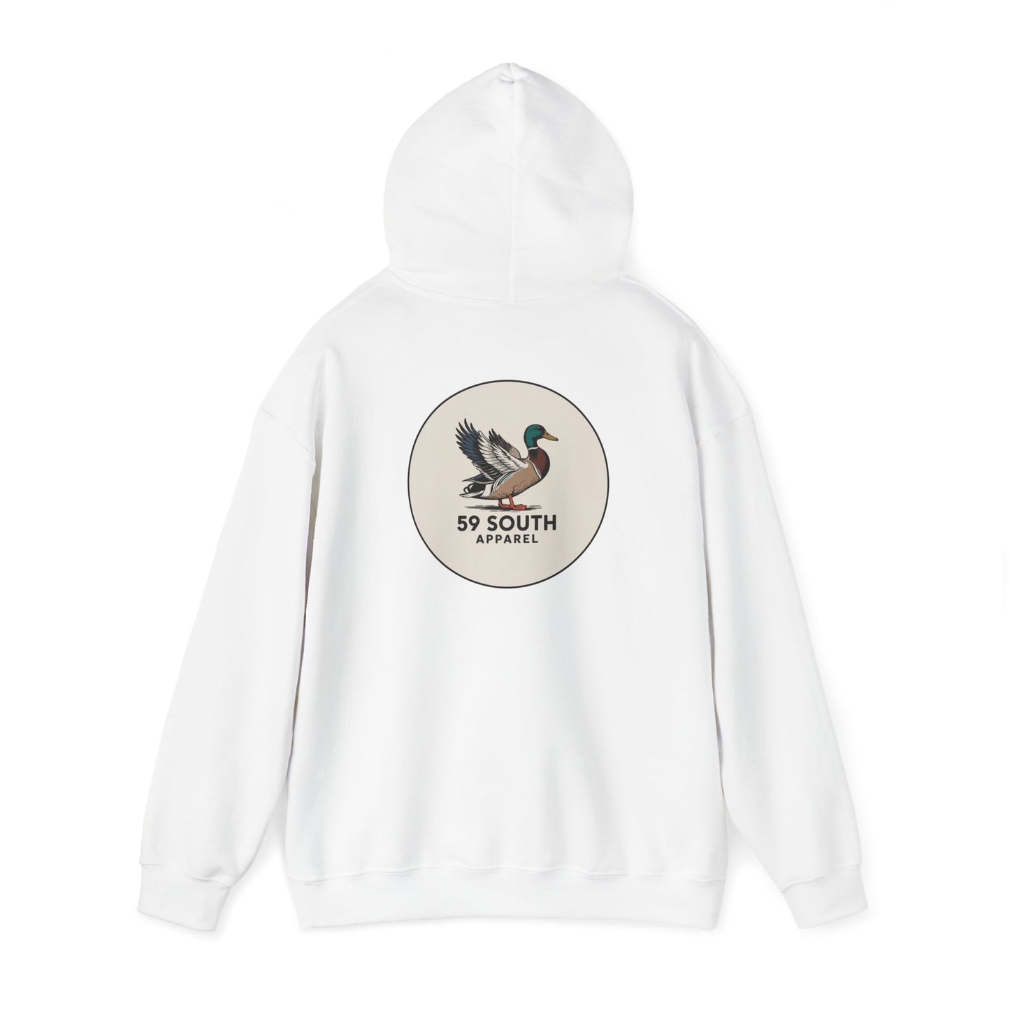 South 59 Unisex Hooded Sweatshirt - Mallard Logo