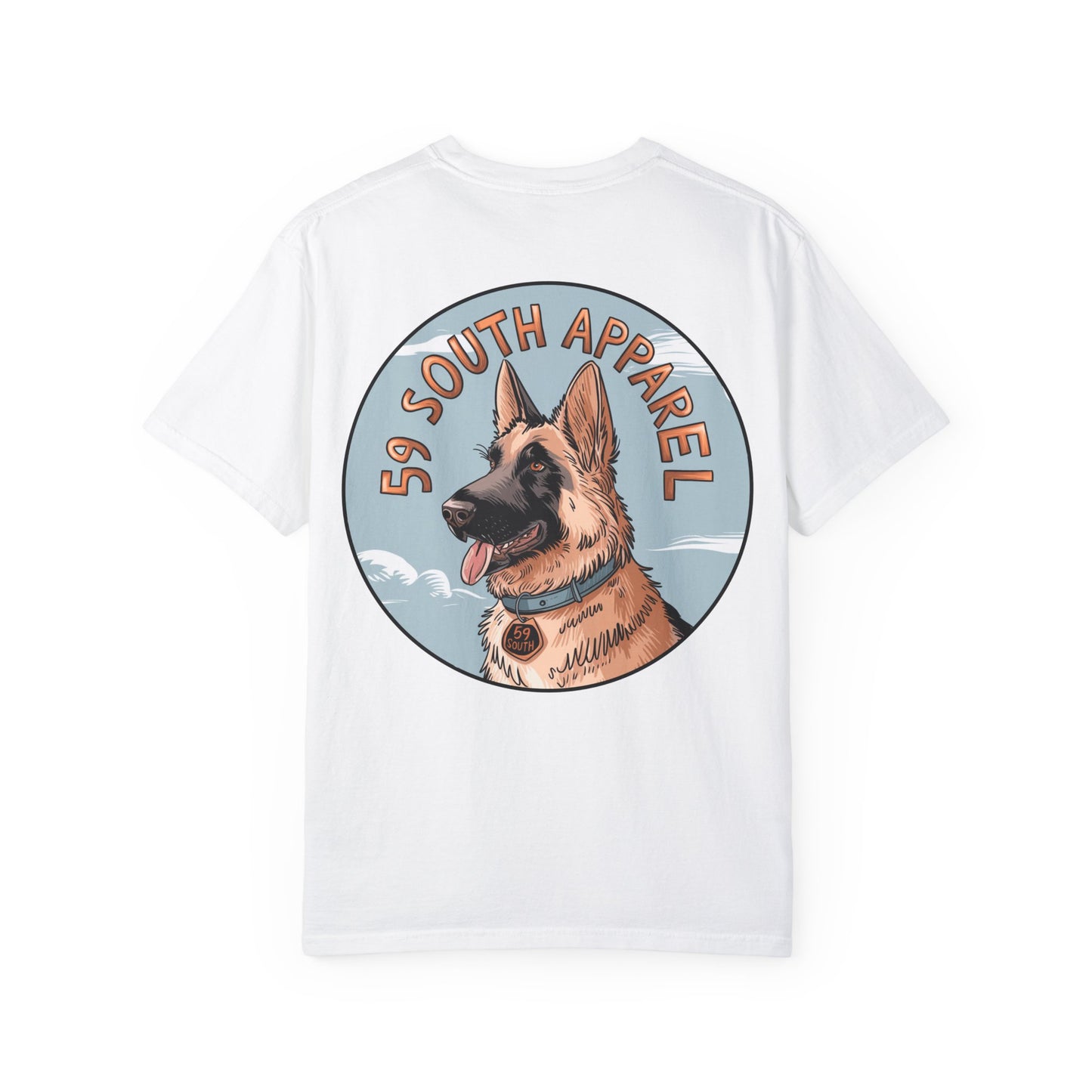 Vintage Style T-Shirt - German Shepard Design