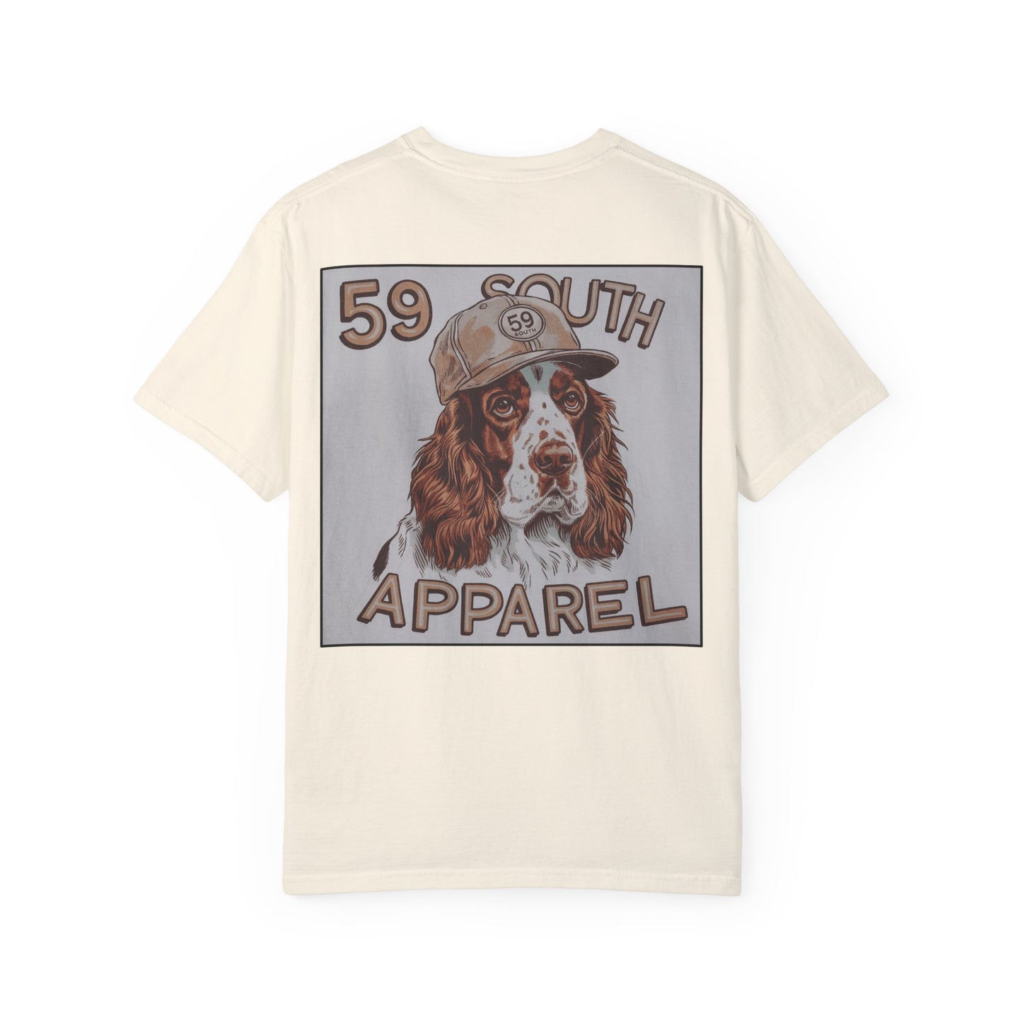 Vintage Style T-Shirt - Boykin Spaniel W Hat Design