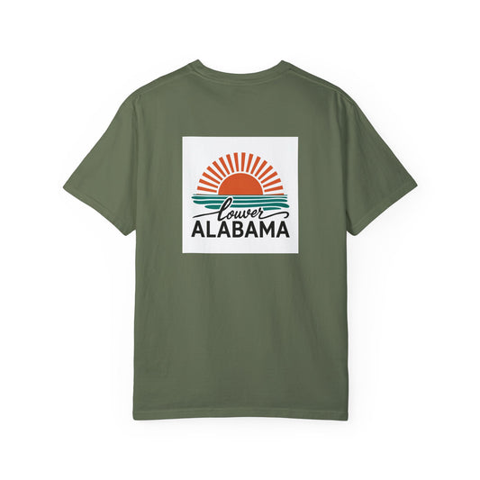 Vintage Style T-Shirt - 59 South Apparel 'Lower Alabama'