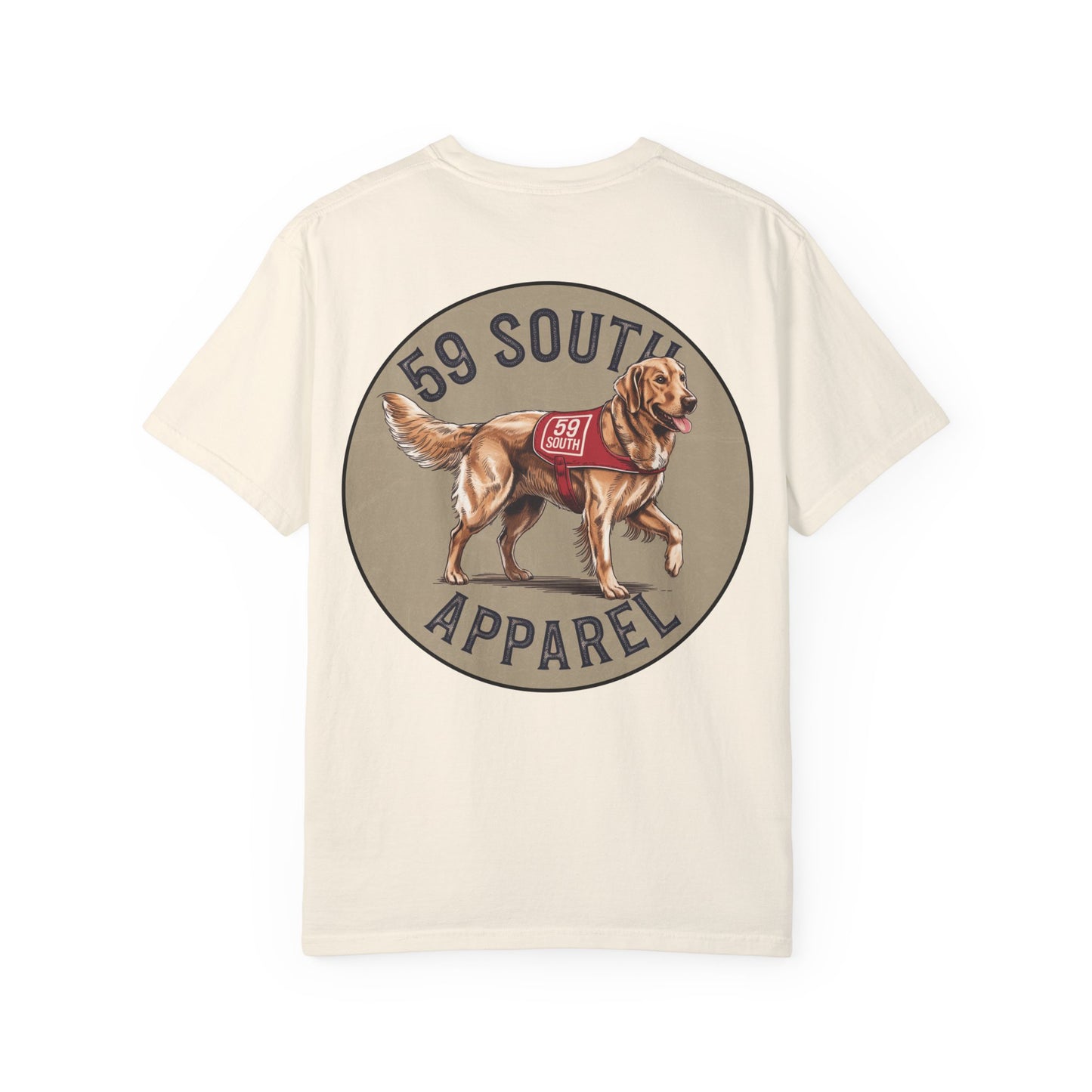 Vintage Style T-Shirt - Lab W Vest Design