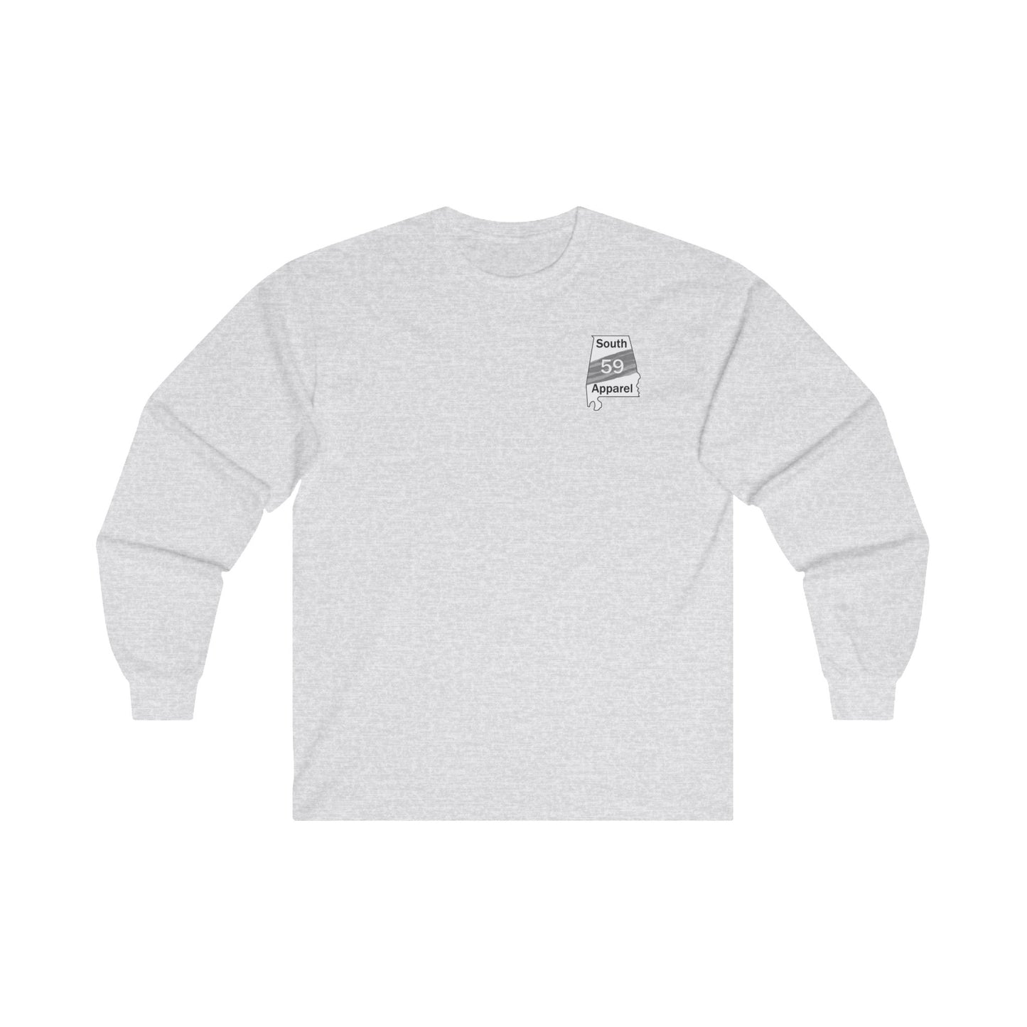 Unisex Long Sleeve Tee - 59 South Apparel Spaniel W Vest