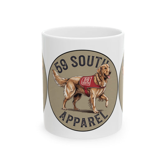 South 59 Apparel Ceramic Coffee Mug - Lab W Vest