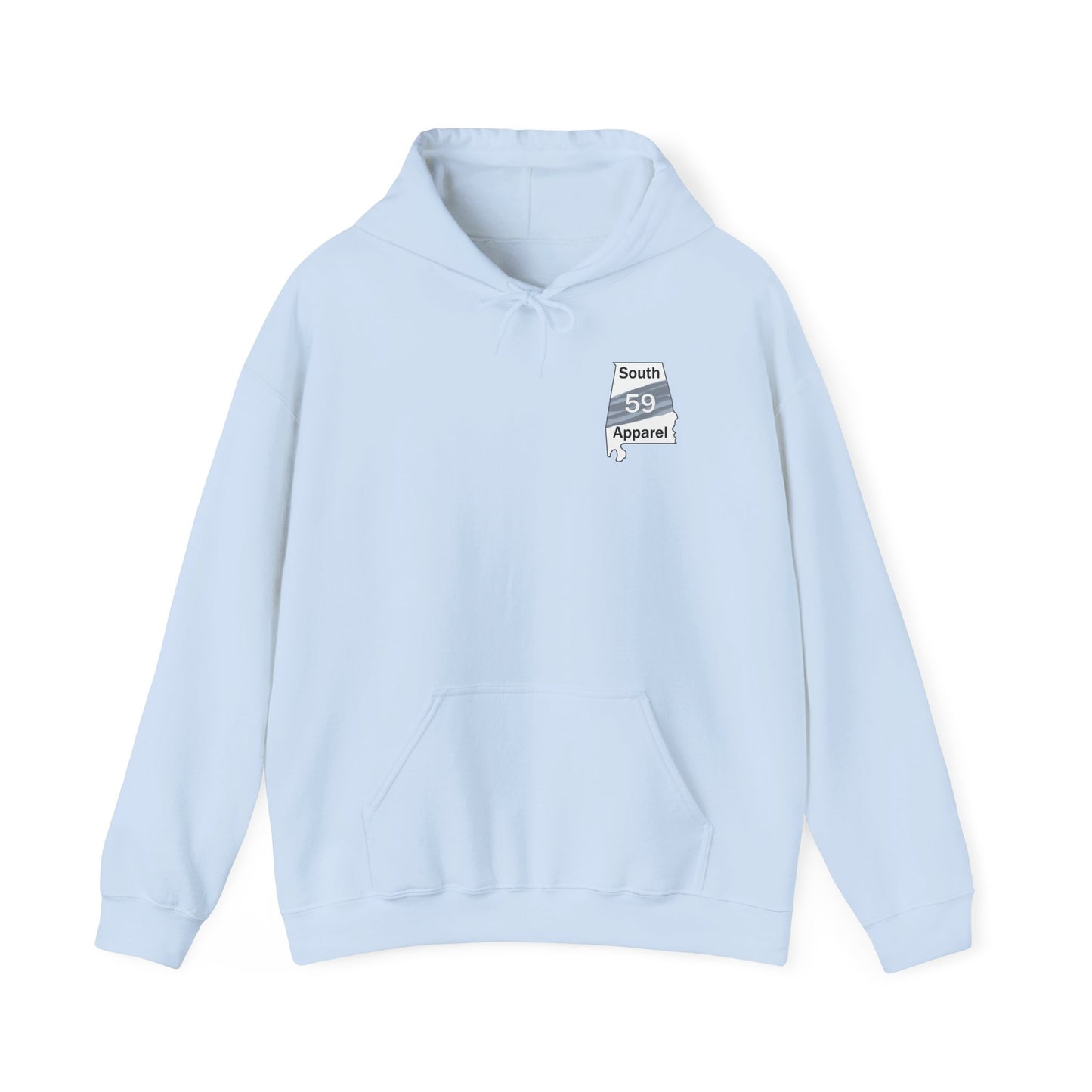 South 59 Unisex Hooded Sweatshirt - Spaniel W Vest