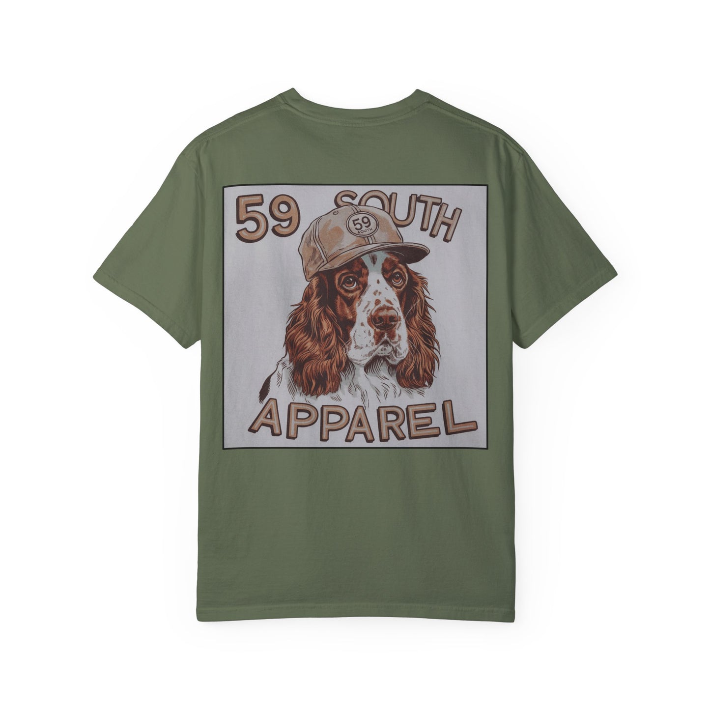 Vintage Style T-Shirt - Boykin Spaniel W Hat Design