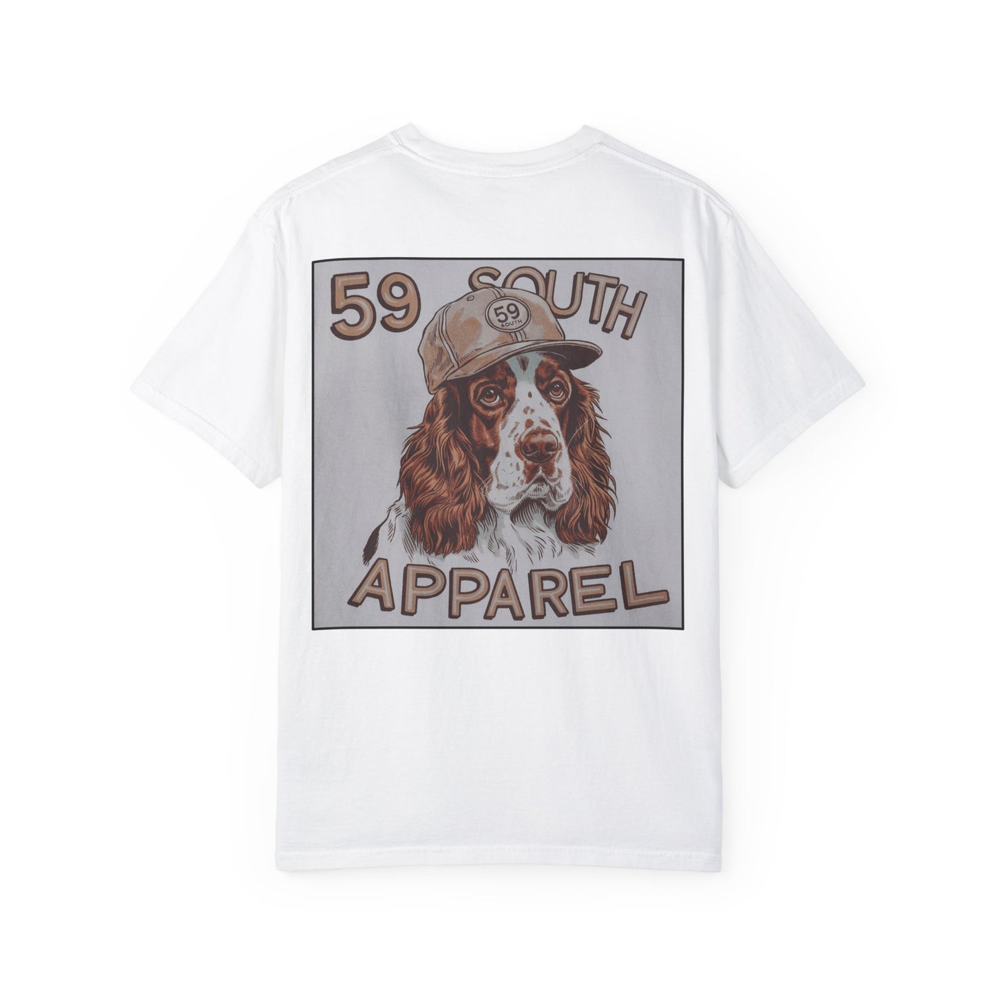 Vintage Style T-Shirt - Boykin Spaniel W Hat Design