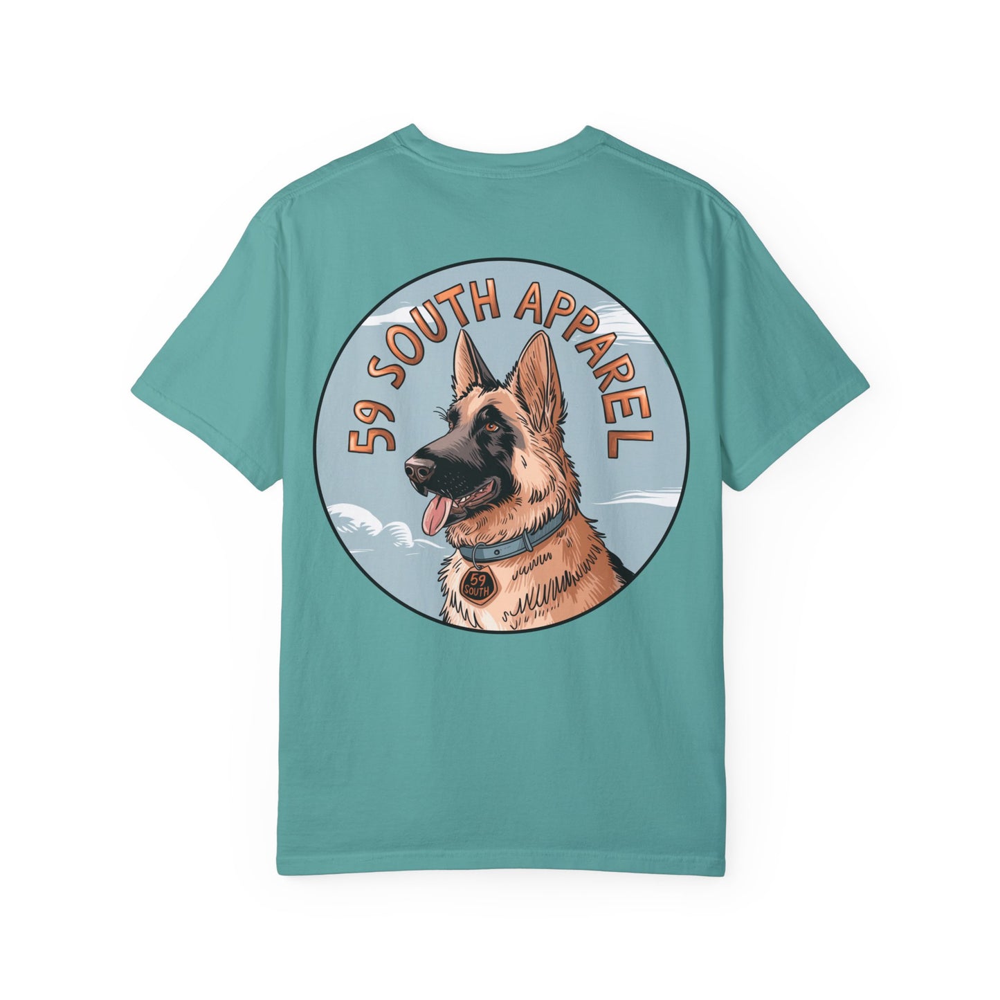 Vintage Style T-Shirt - German Shepard Design