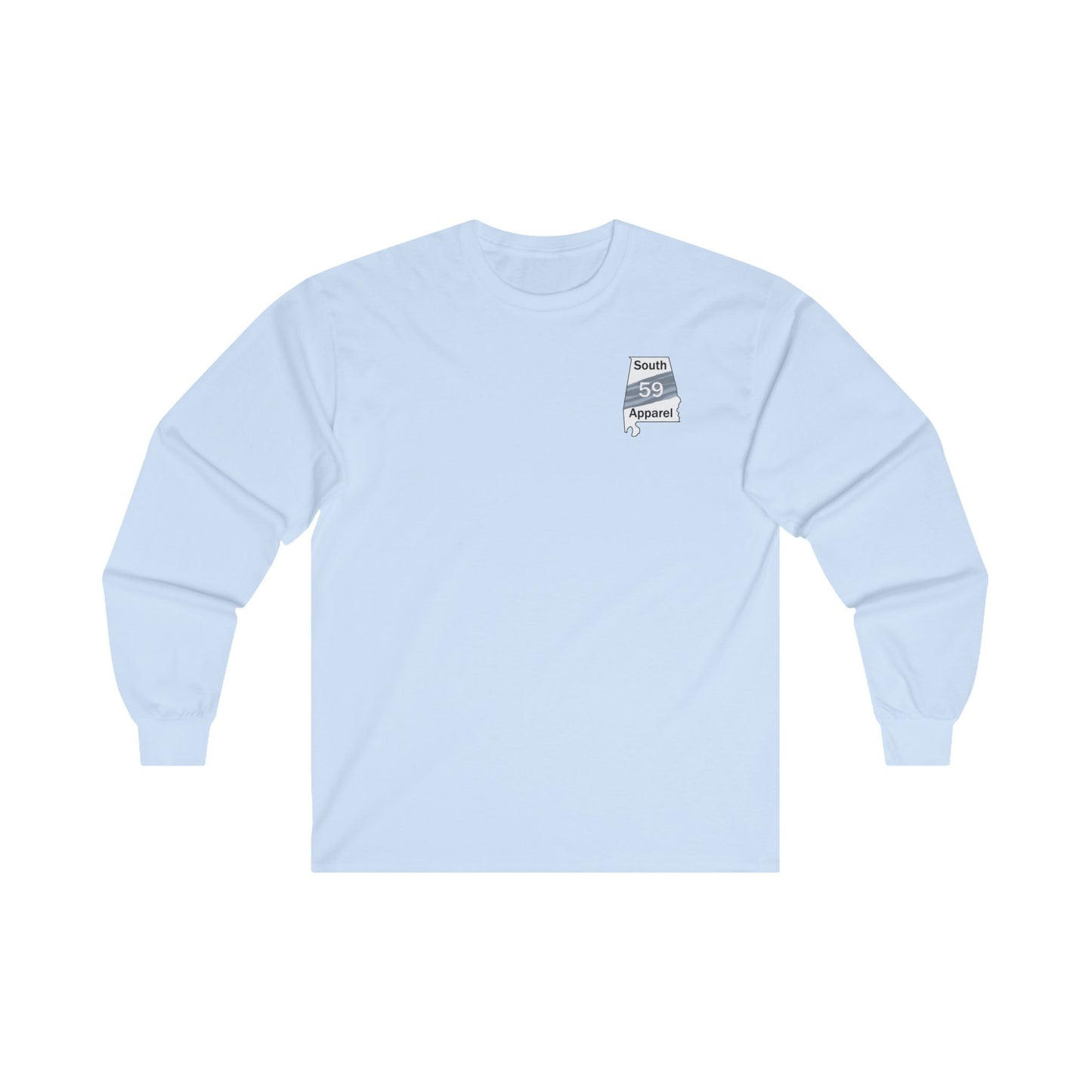Unisex Long Sleeve Tee - 59 South Apparel Spaniel W Vest