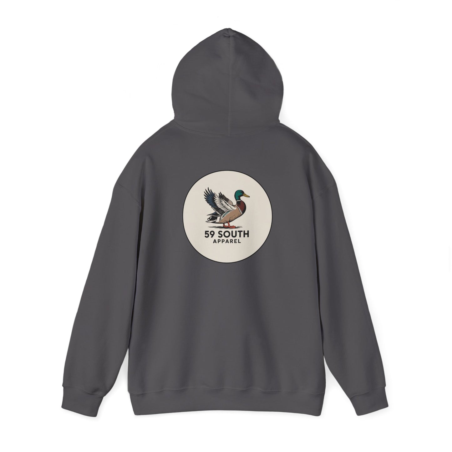 South 59 Unisex Hooded Sweatshirt - Mallard Logo