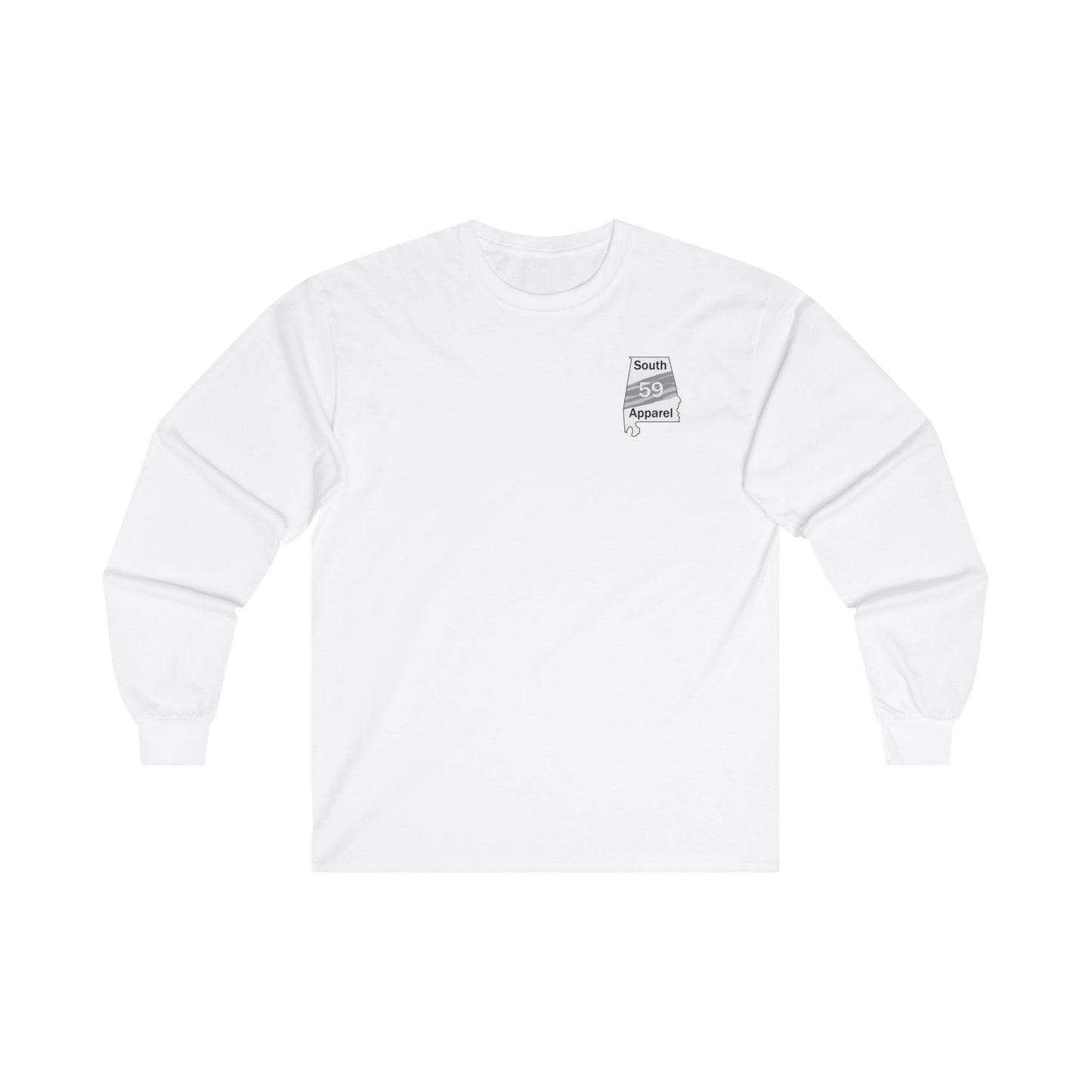 Unisex Long Sleeve Tee - 59 South Apparel Spaniel W Vest