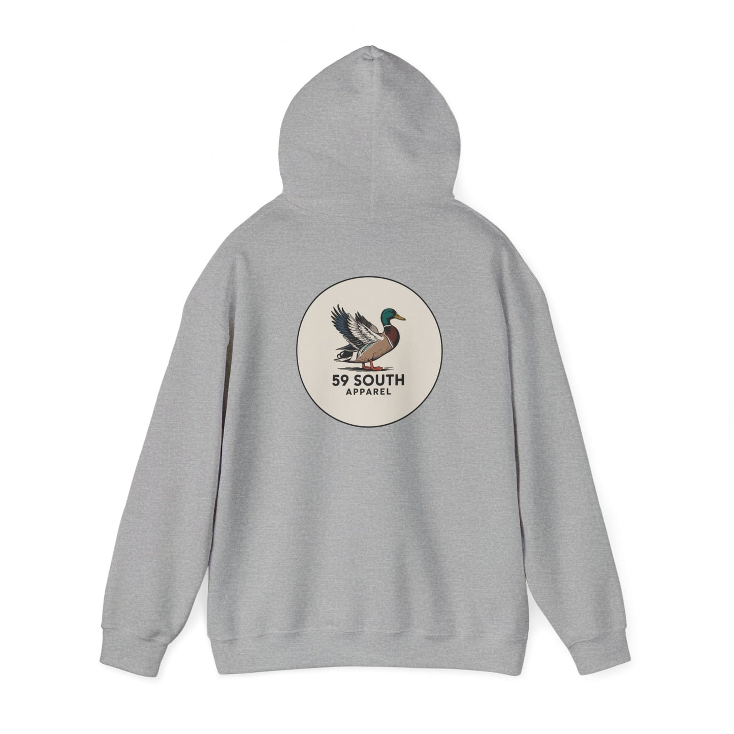 South 59 Unisex Hooded Sweatshirt - Mallard Logo