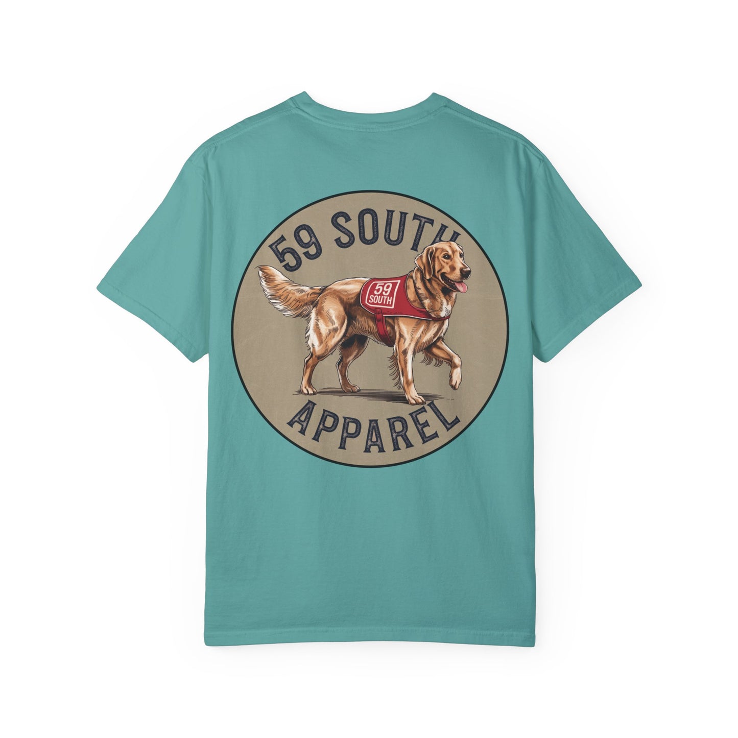 Vintage Style T-Shirt - Lab W Vest Design
