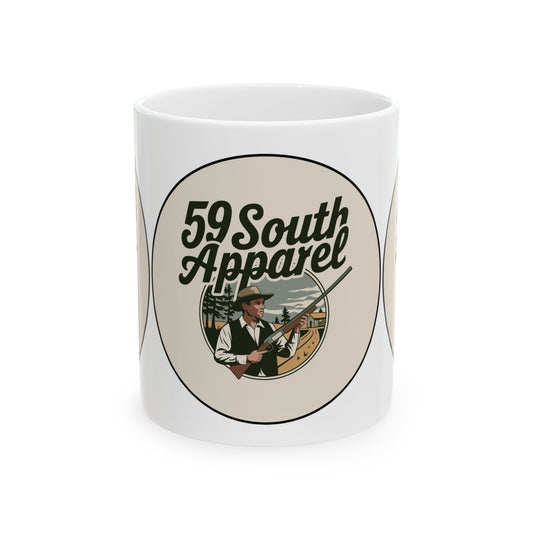 South 59 Apparel Ceramic Coffee Mug - Farmer