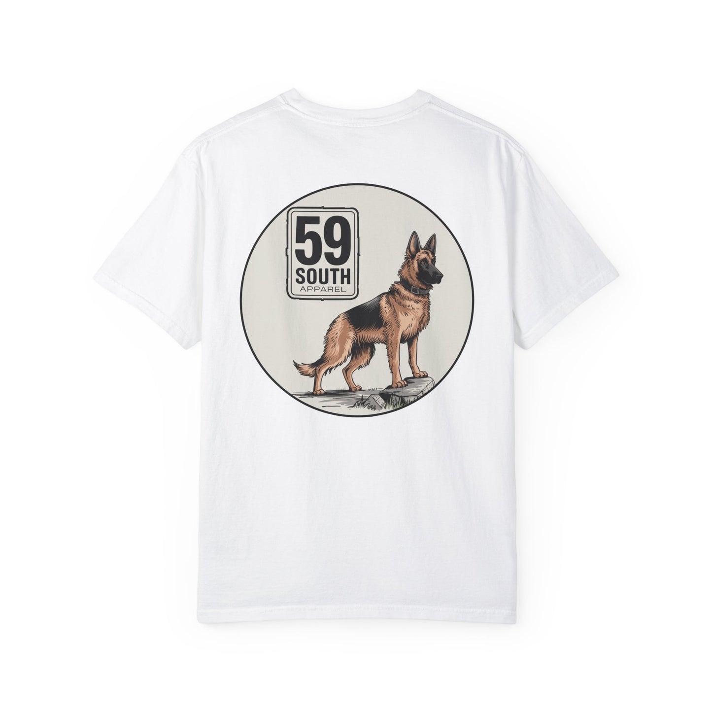 Vintage Style T-Shirt - German Shepard Design