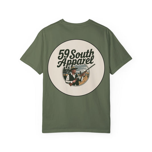 Vintage Style T-Shirt - 59 South Apparel Man Hunting