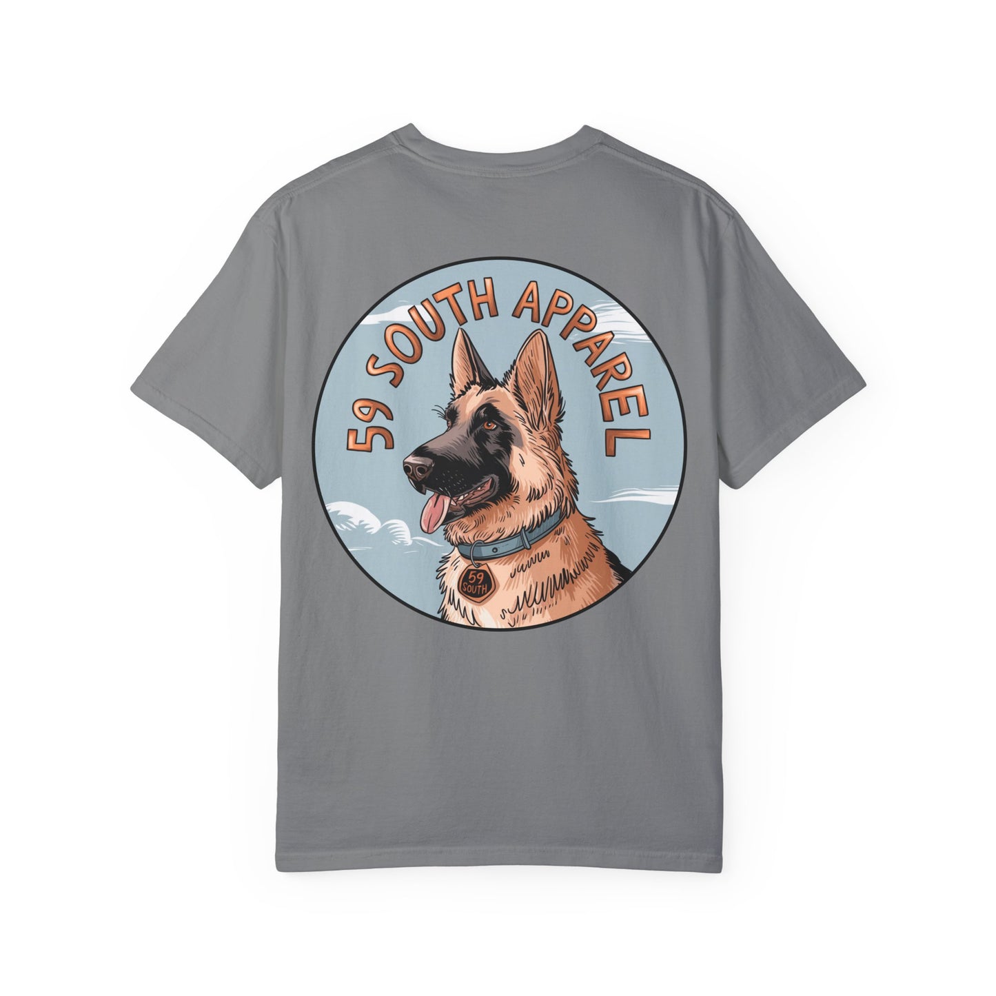 Vintage Style T-Shirt - German Shepard Design