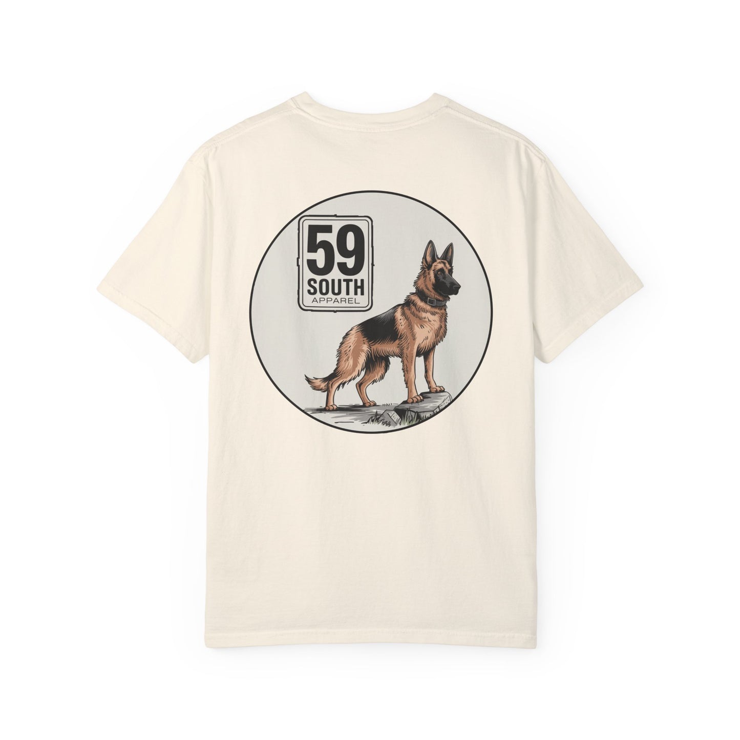 Vintage Style T-Shirt - German Shepard Design