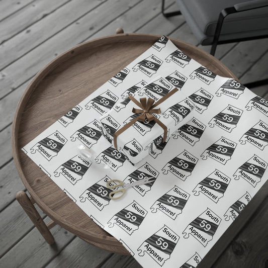 Custom59 South Apparel Wrapping Paper for Gifts