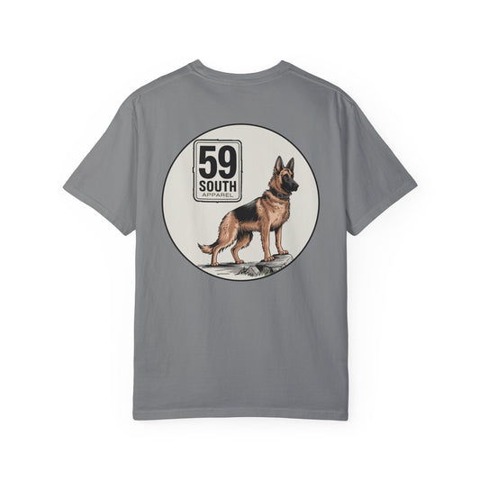 Vintage Style T-Shirt - German Shepard Design