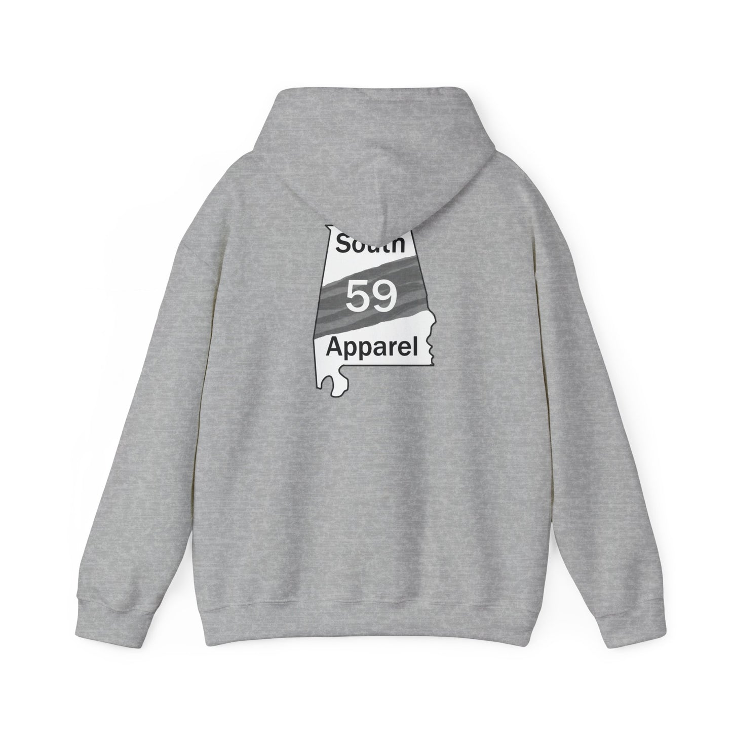 Hooded Sweatshirt - 59 South Apparel Logo