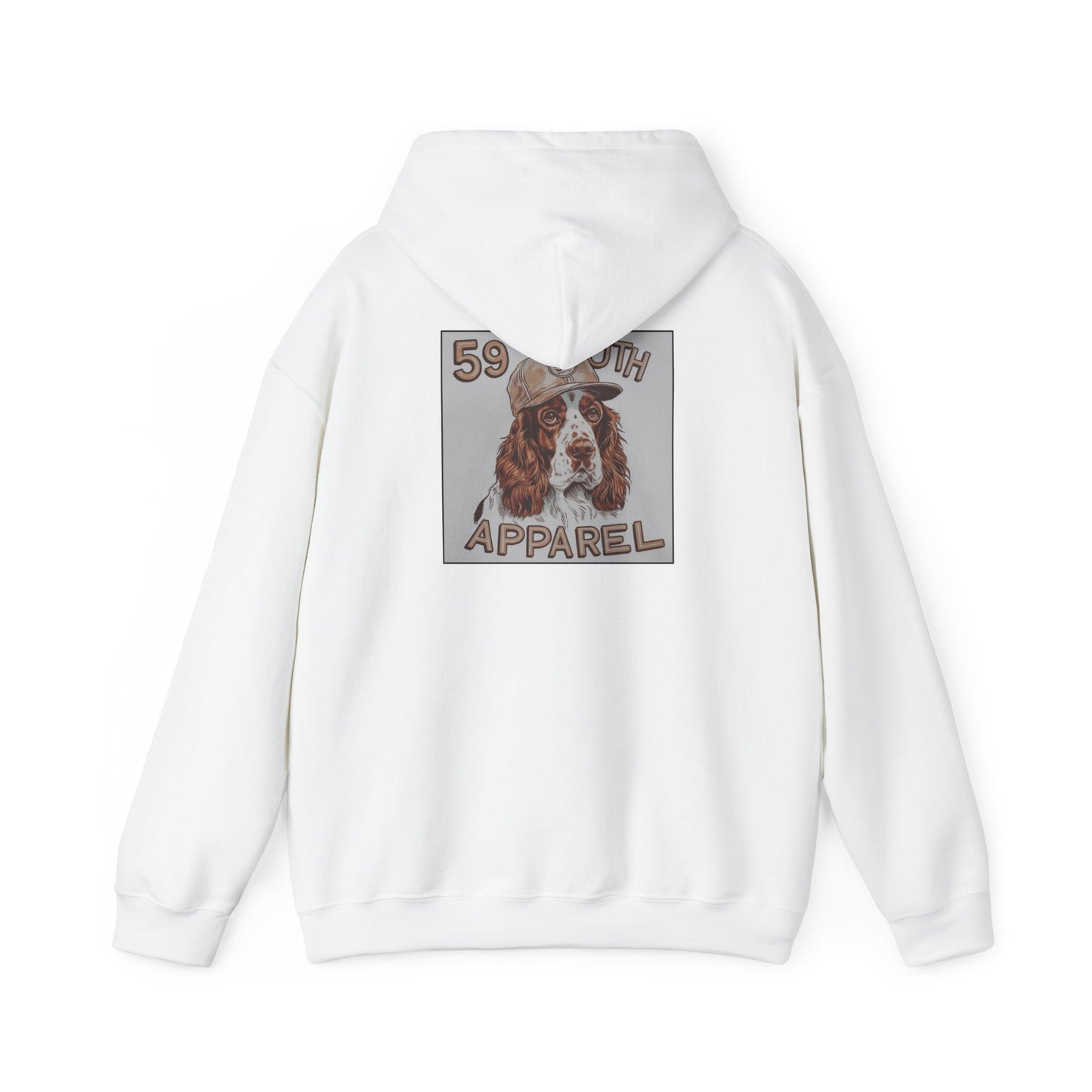 South 59 Unisex Hooded Sweatshirt - Spaniel W Hat