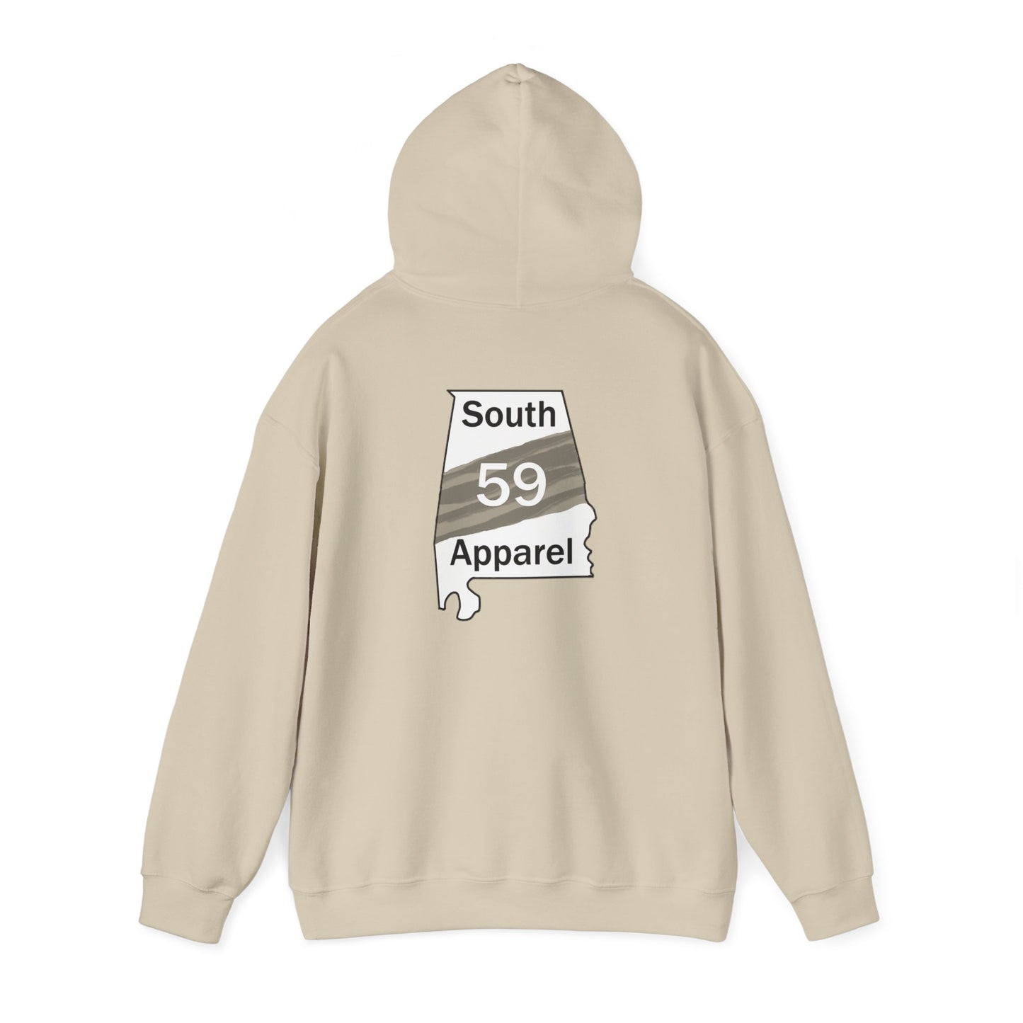 Hooded Sweatshirt - 59 South Apparel Logo