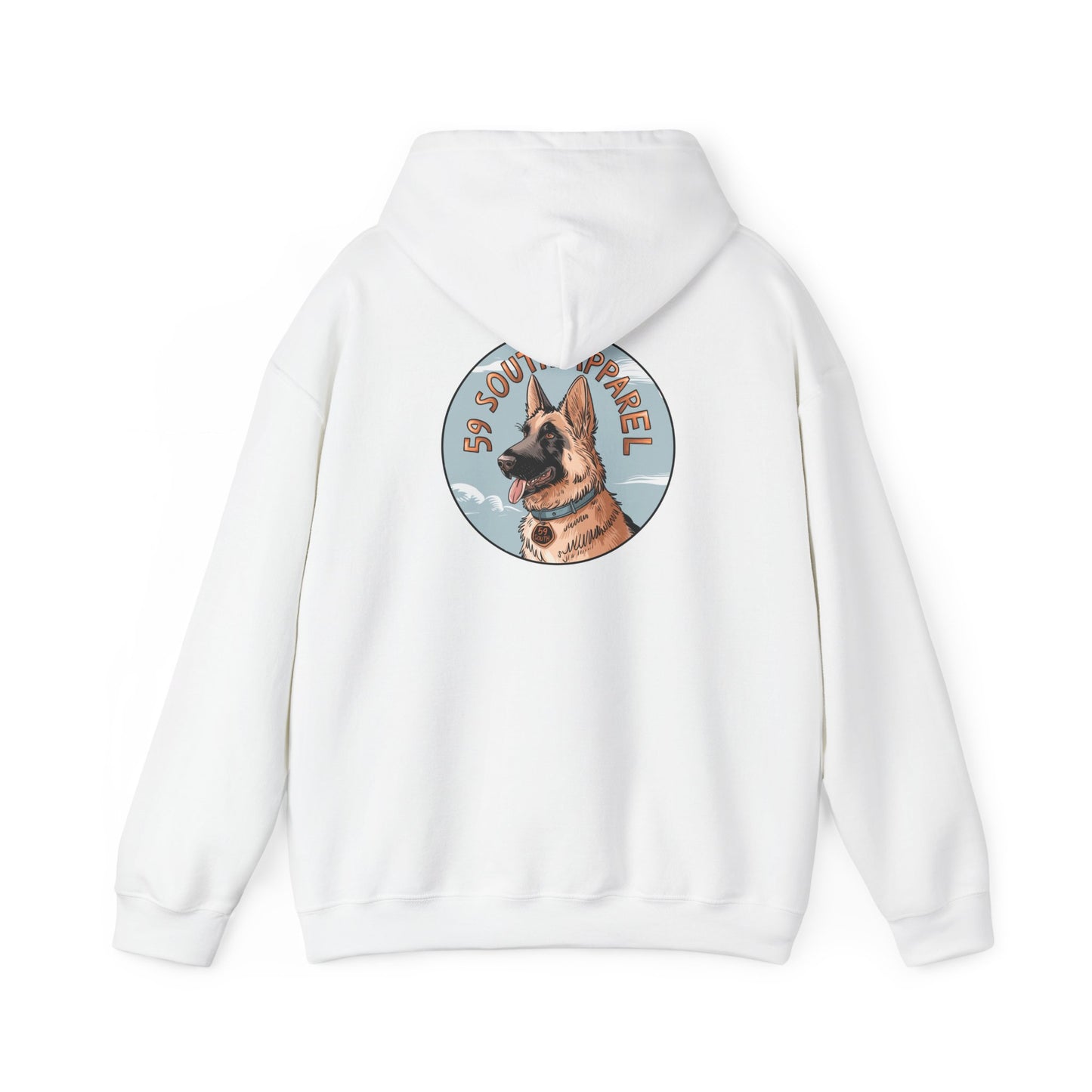 South 59 Unisex Hooded Sweatshirt - German Shepard