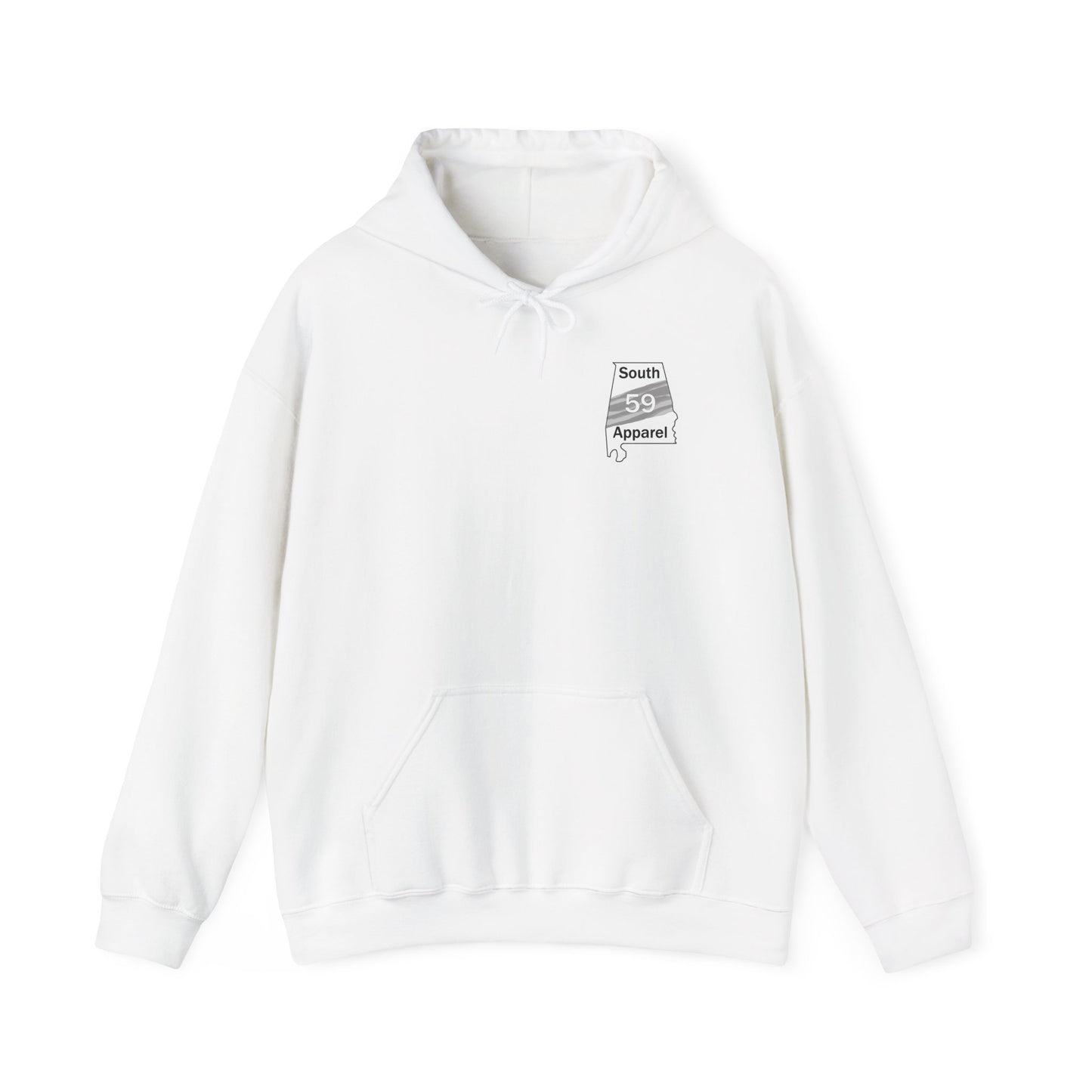 South 59 Unisex Hooded Sweatshirt - Mallard Logo