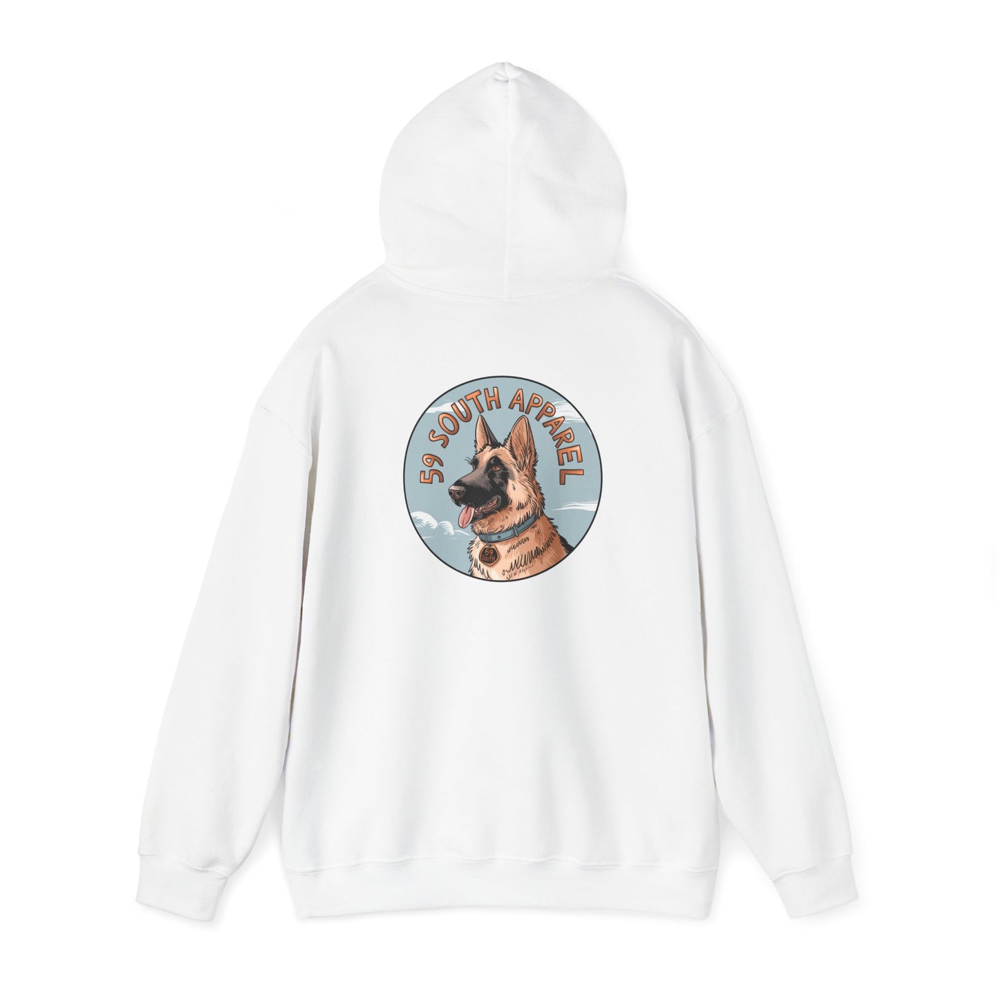 South 59 Unisex Hooded Sweatshirt - German Shepard