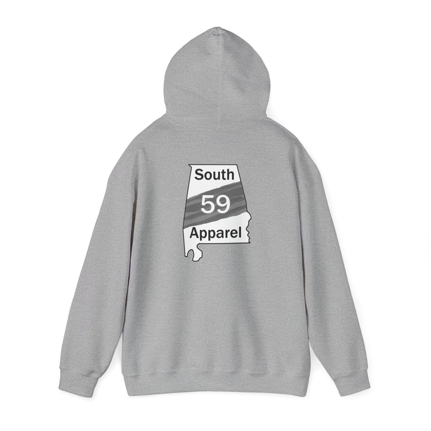 Hooded Sweatshirt - 59 South Apparel Logo