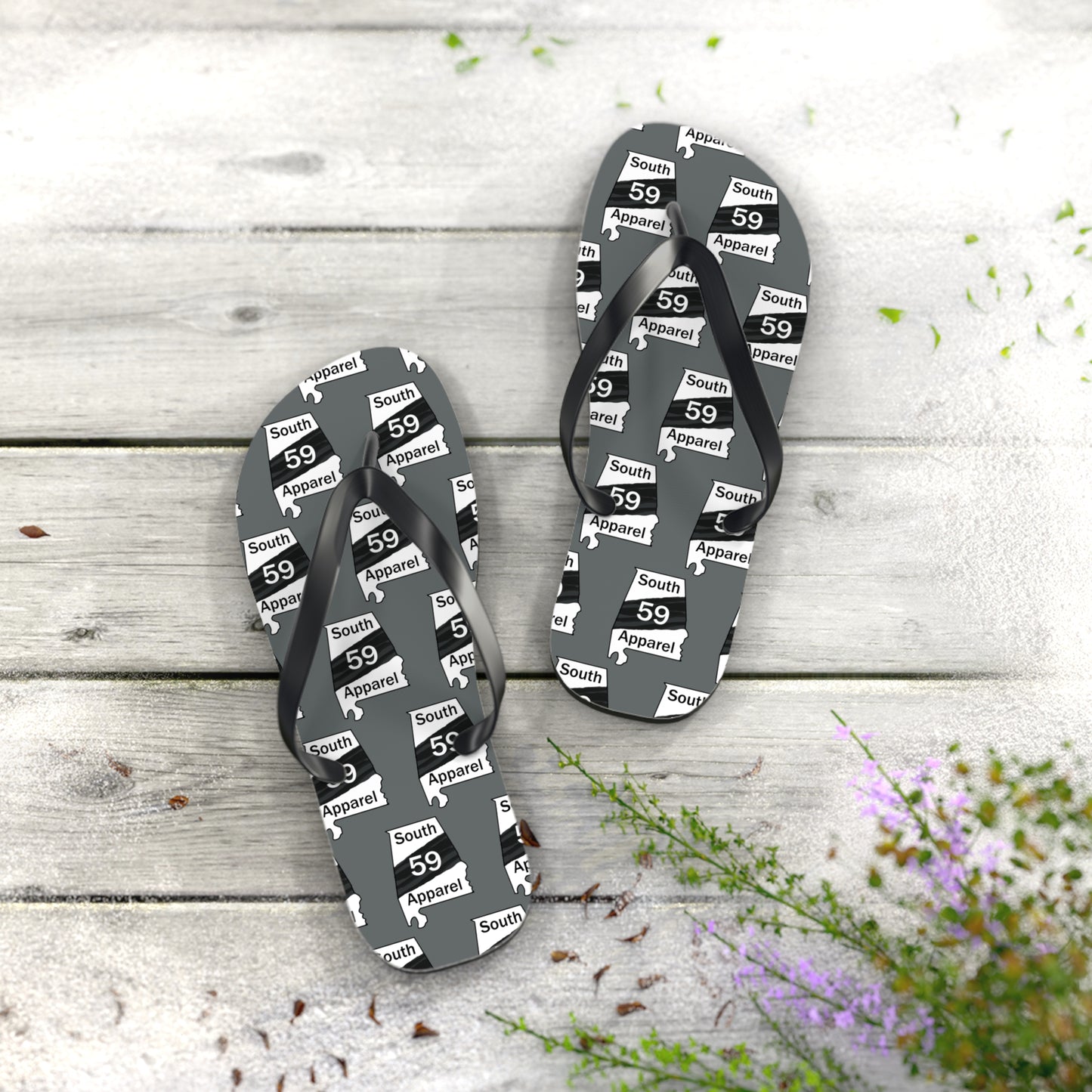 59 South Apparel Flip Flops - Stylish Summer Footwear for Casual Relaxation