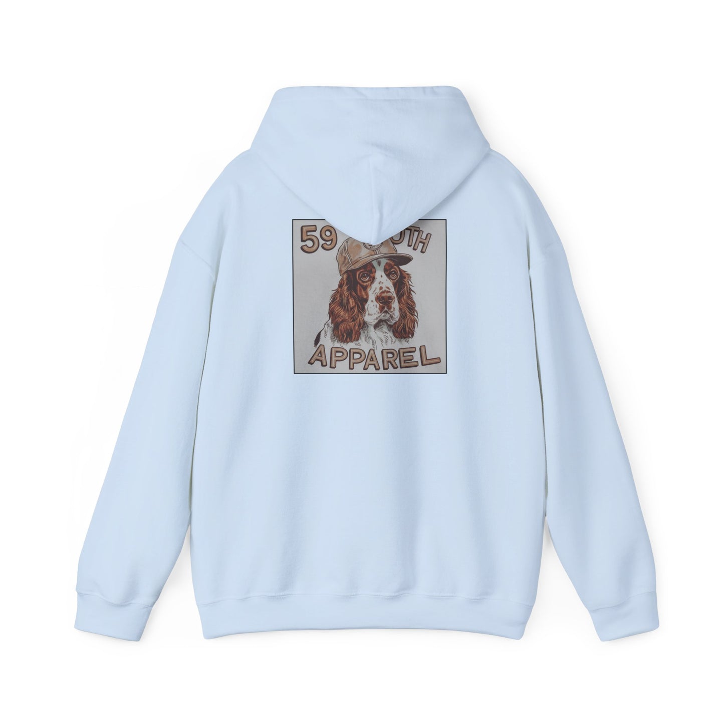 South 59 Unisex Hooded Sweatshirt - Spaniel W Hat