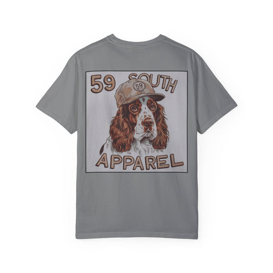 Vintage Style T-Shirt - Boykin Spaniel W Hat Design