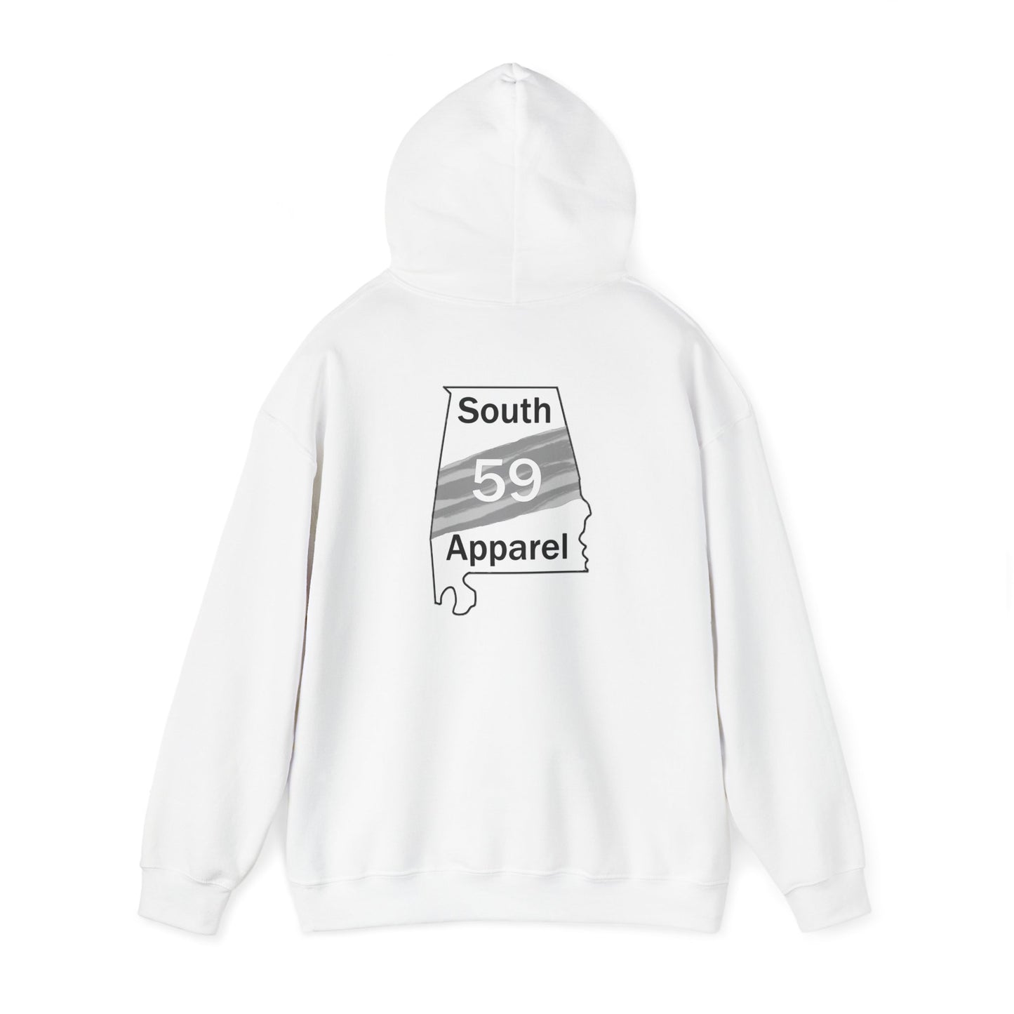 Hooded Sweatshirt - 59 South Apparel Logo