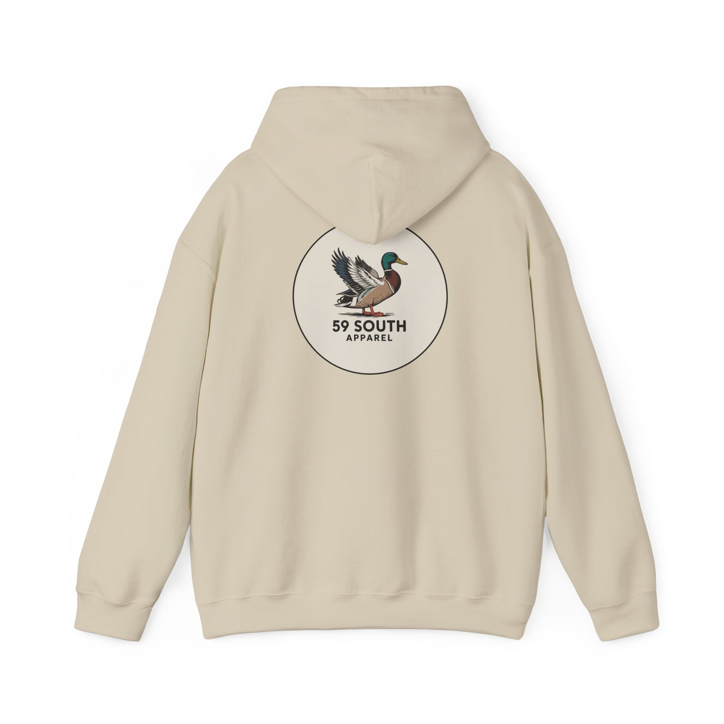 South 59 Unisex Hooded Sweatshirt - Mallard Logo