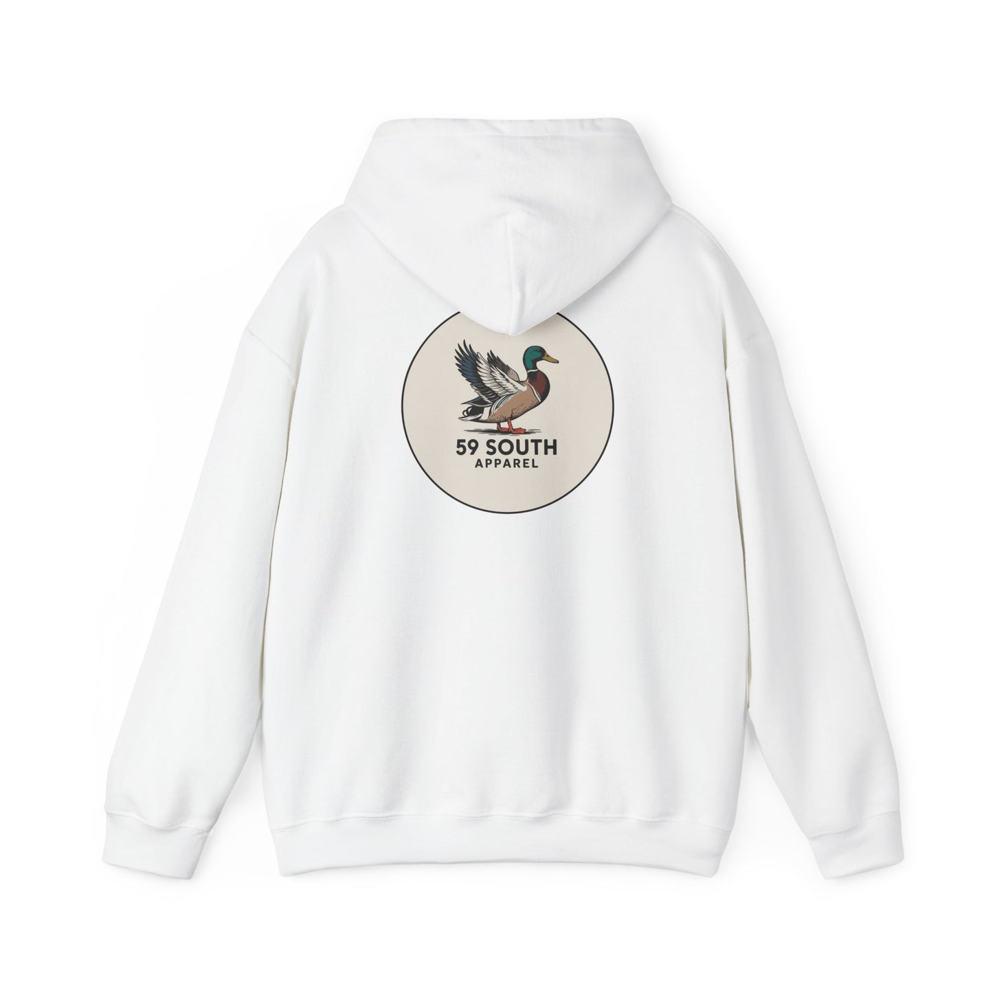 South 59 Unisex Hooded Sweatshirt - Mallard Logo