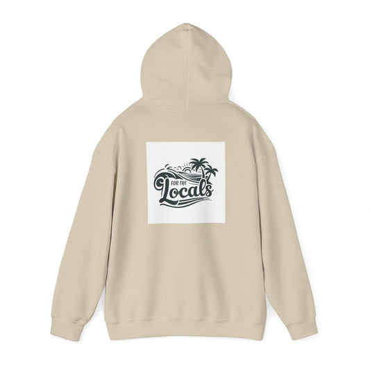 Hooded Sweatshirt - 59 South Apparel 'For the Locals'