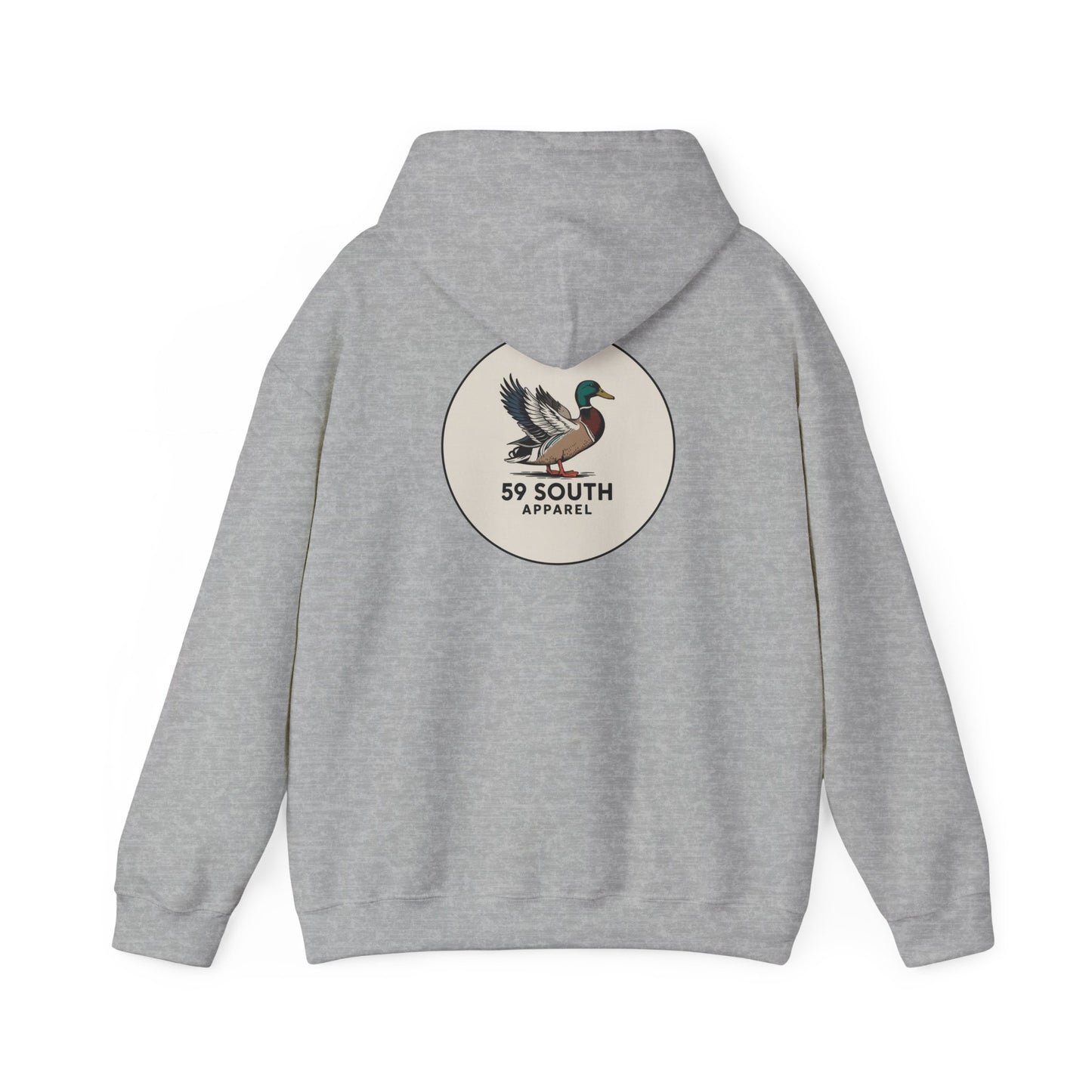 South 59 Unisex Hooded Sweatshirt - Mallard Logo