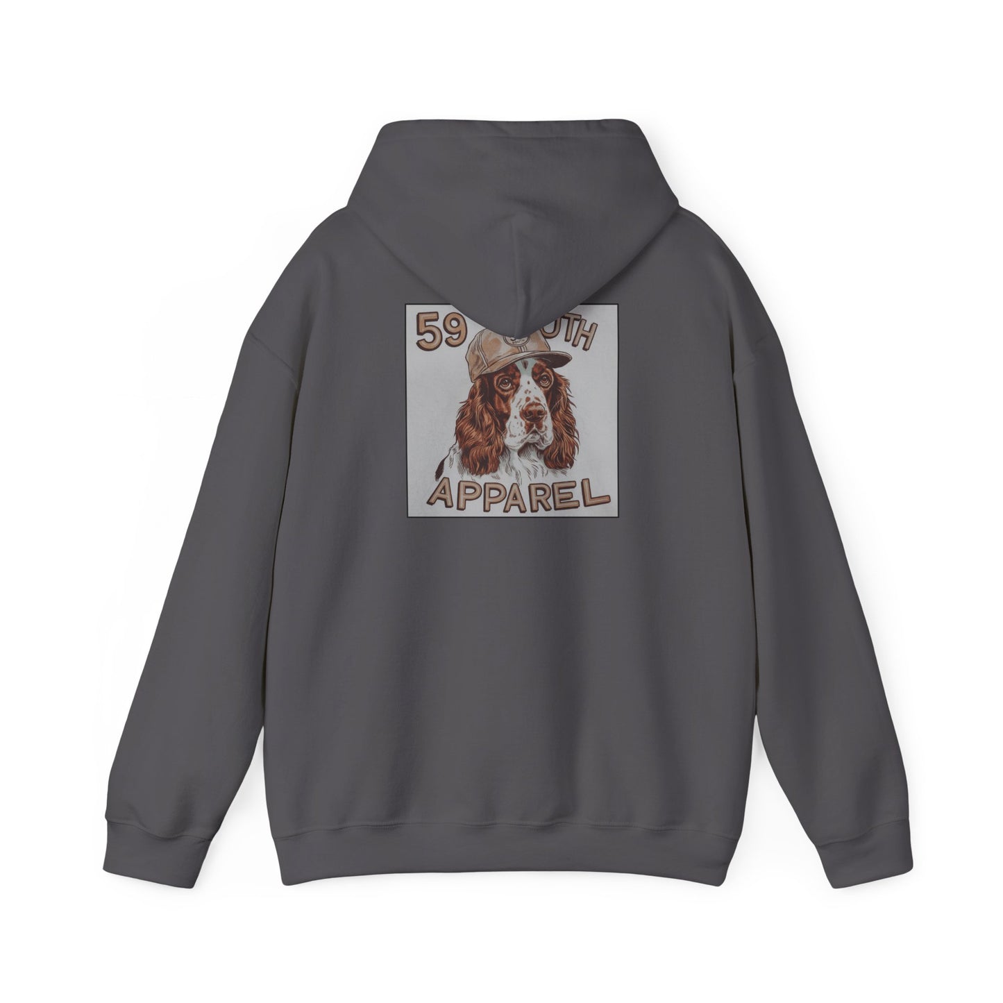 South 59 Unisex Hooded Sweatshirt - Spaniel W Hat