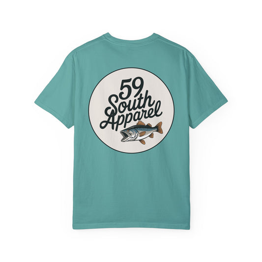 Vintage Style T-Shirt - Fish Design