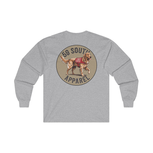 Unisex Long Sleeve Tee - 59 South Apparel Lab w Vest