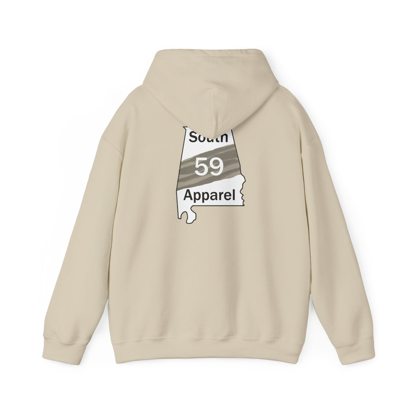 Hooded Sweatshirt - 59 South Apparel Logo