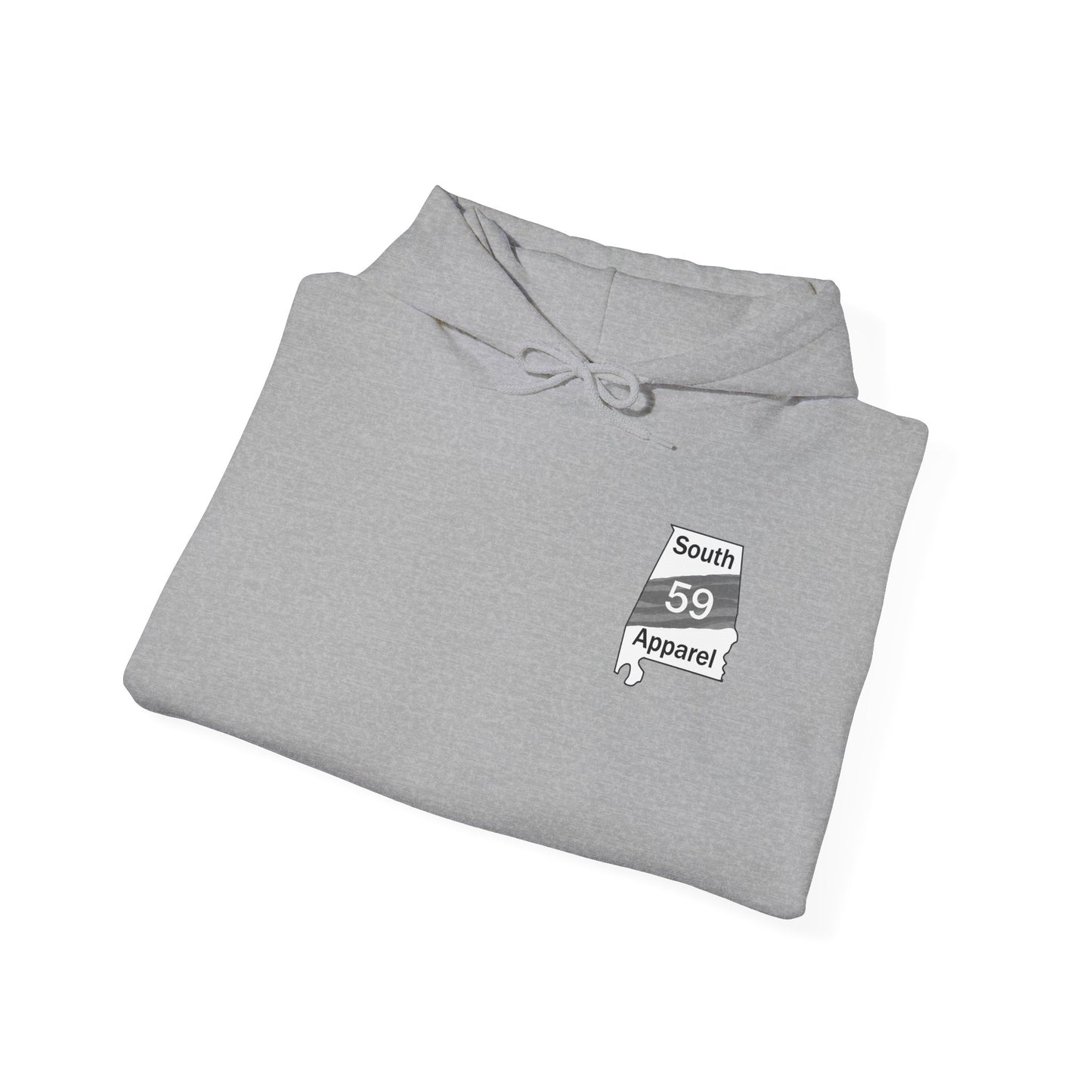 Hooded Sweatshirt - 59 South Apparel 'For the Locals'