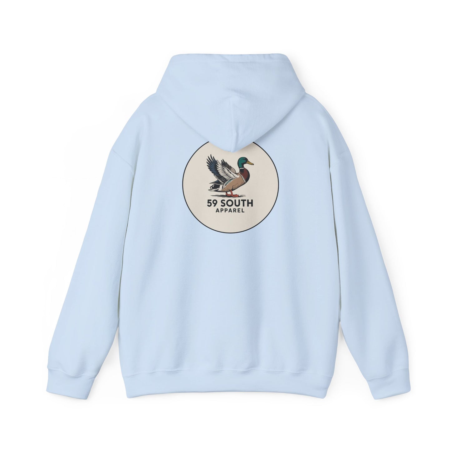 South 59 Unisex Hooded Sweatshirt - Mallard Logo