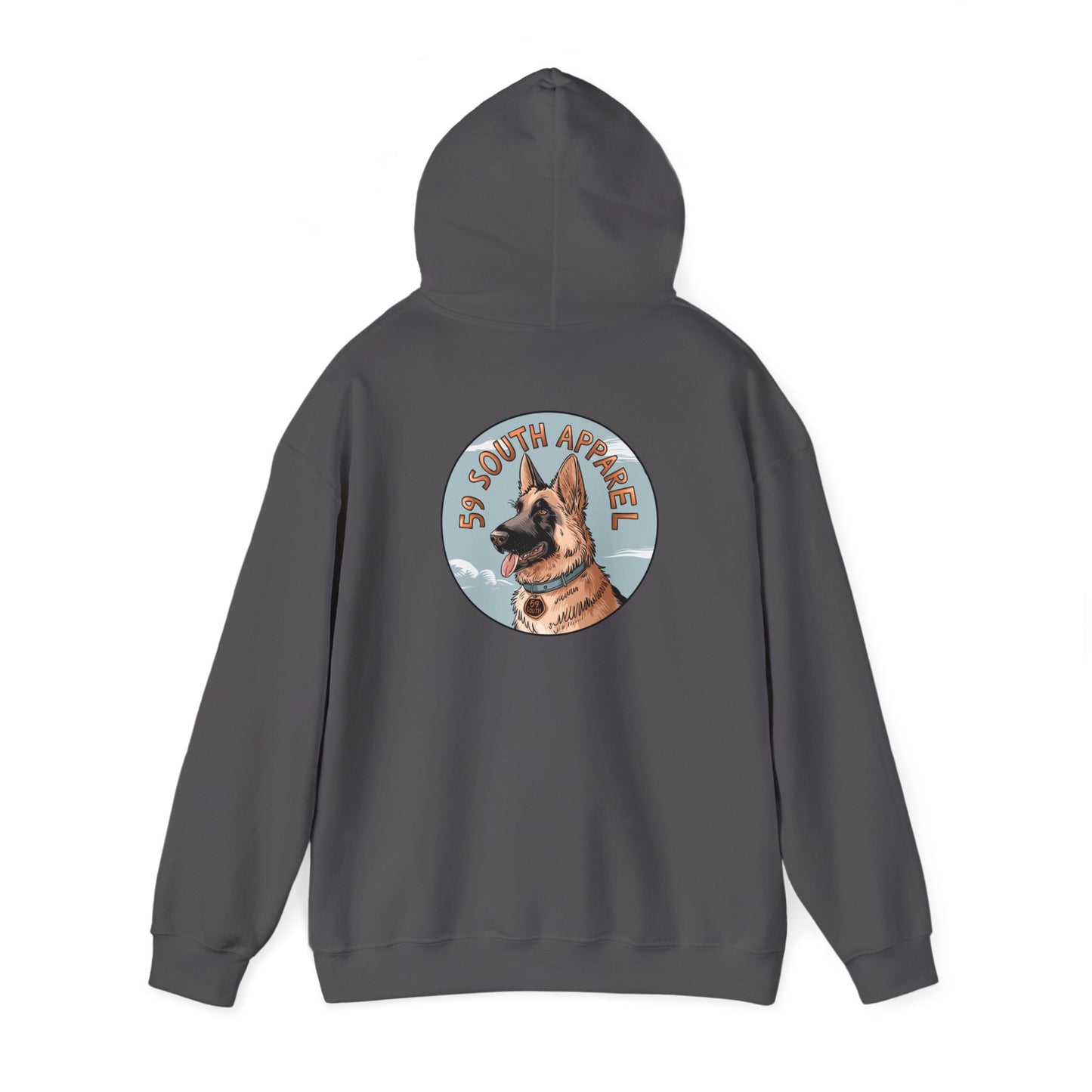 South 59 Unisex Hooded Sweatshirt - German Shepard