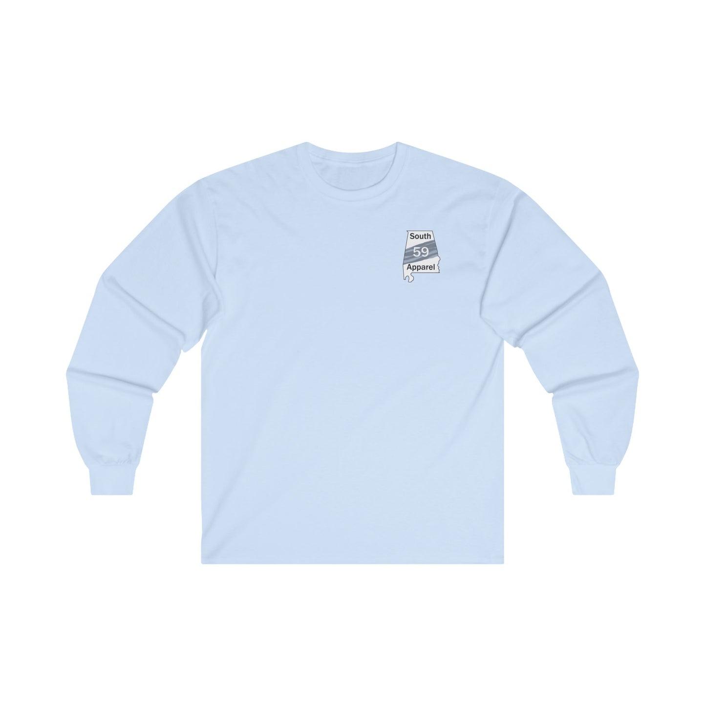 Unisex Long Sleeve Tee - 59 South Apparel Lab w Duck