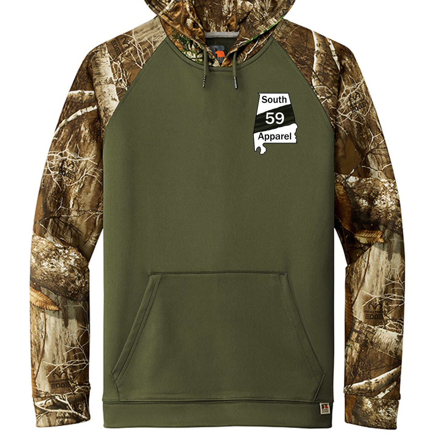 Olive Drab Green/ Realtree Edge - RU451 - FRONT